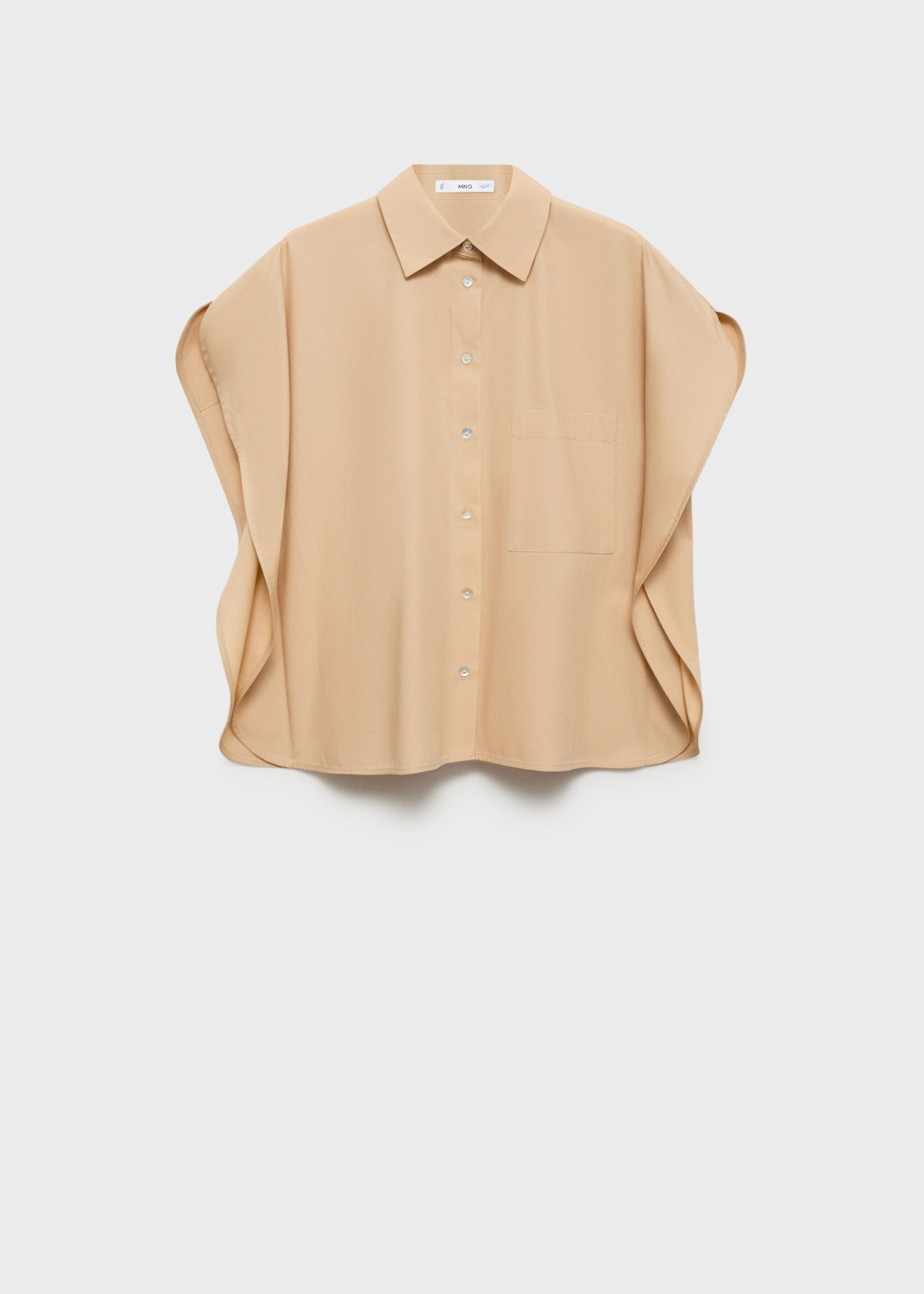 Camisa oversize manga corta - Artículo sin modelo