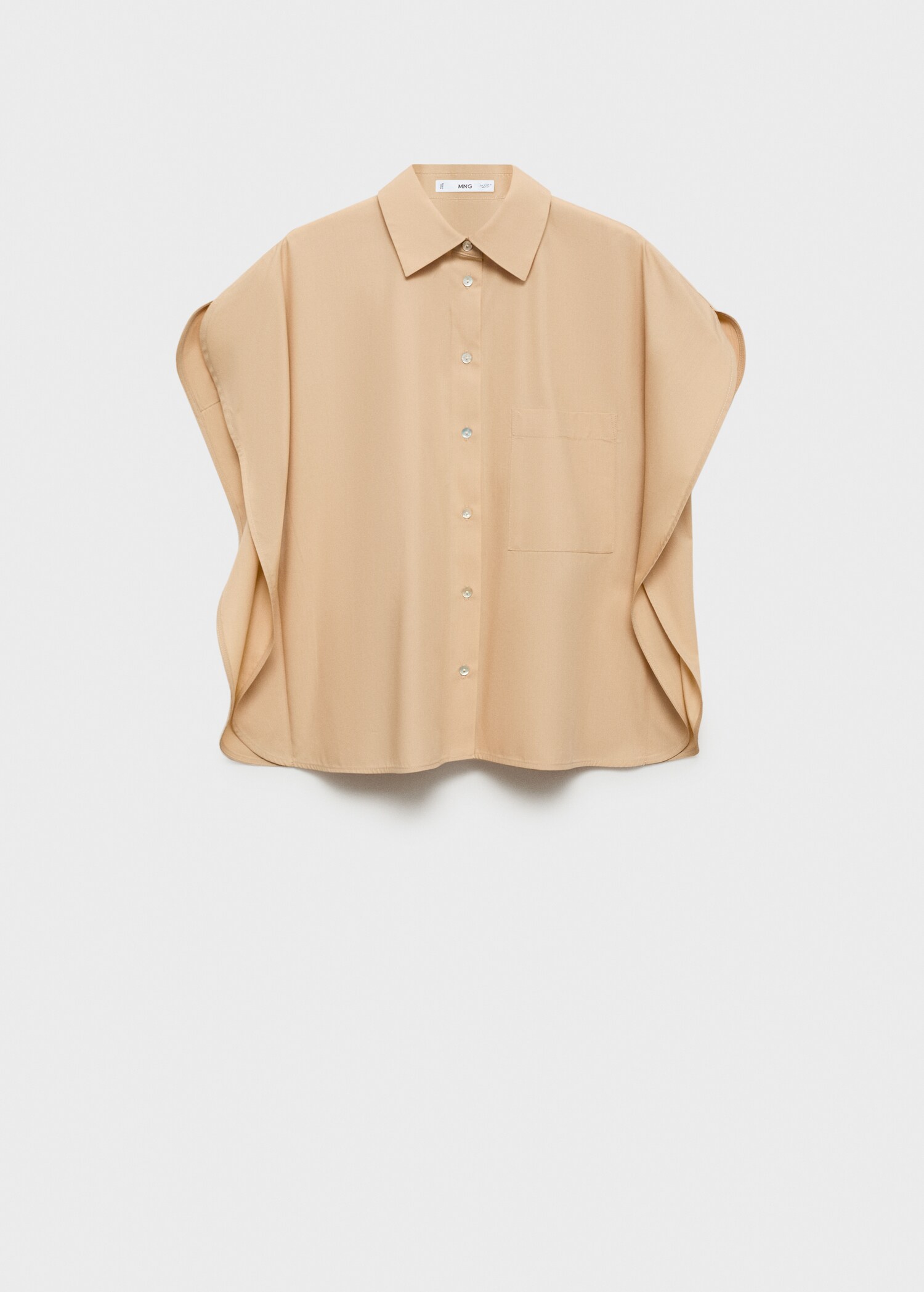 Chemise oversize manches courtes - Article sans modèle