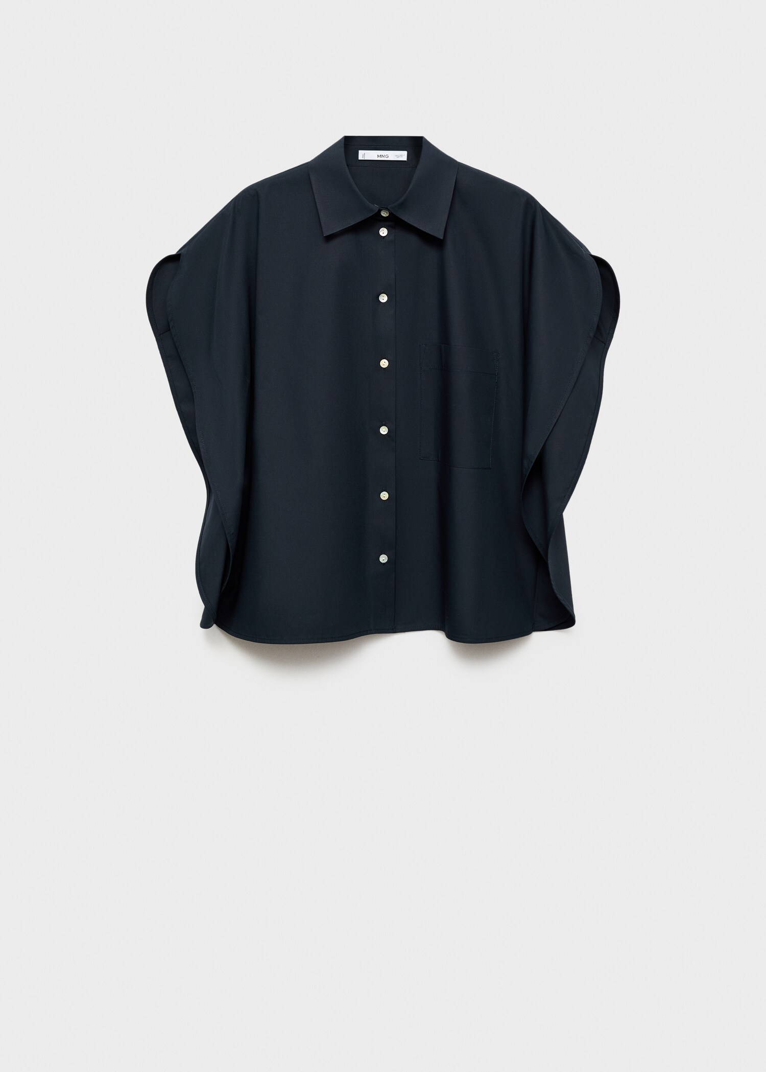 Chemise oversize manches courtes - Article sans modèle