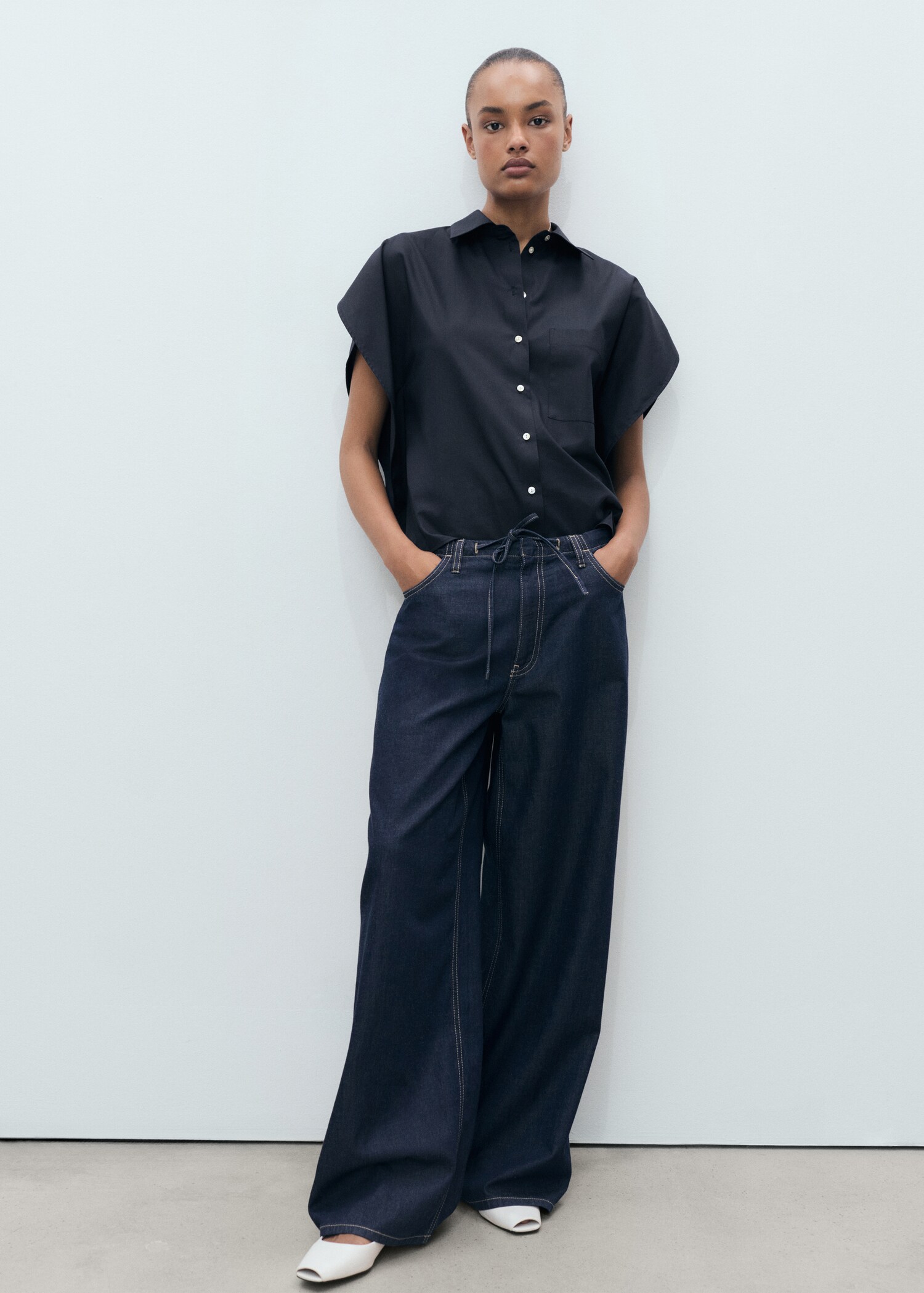 Chemise oversize manches courtes - Détail de l'article 2