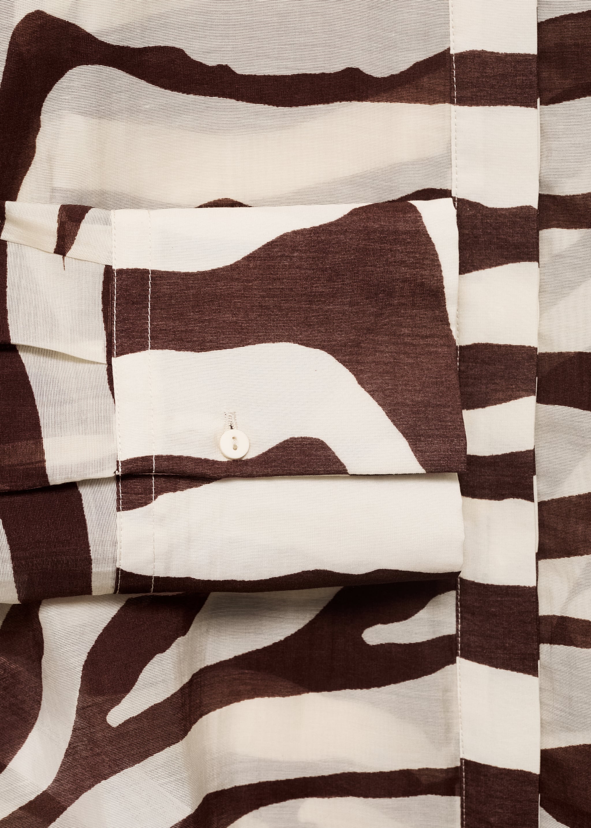 Chemise fluide imprimé zèbre - Détail de l'article 0