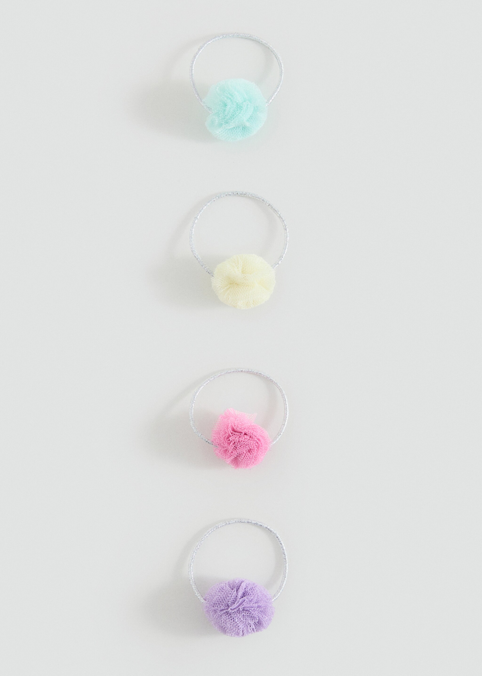 4er-Pack Scrunchies - Artikel ohne Model