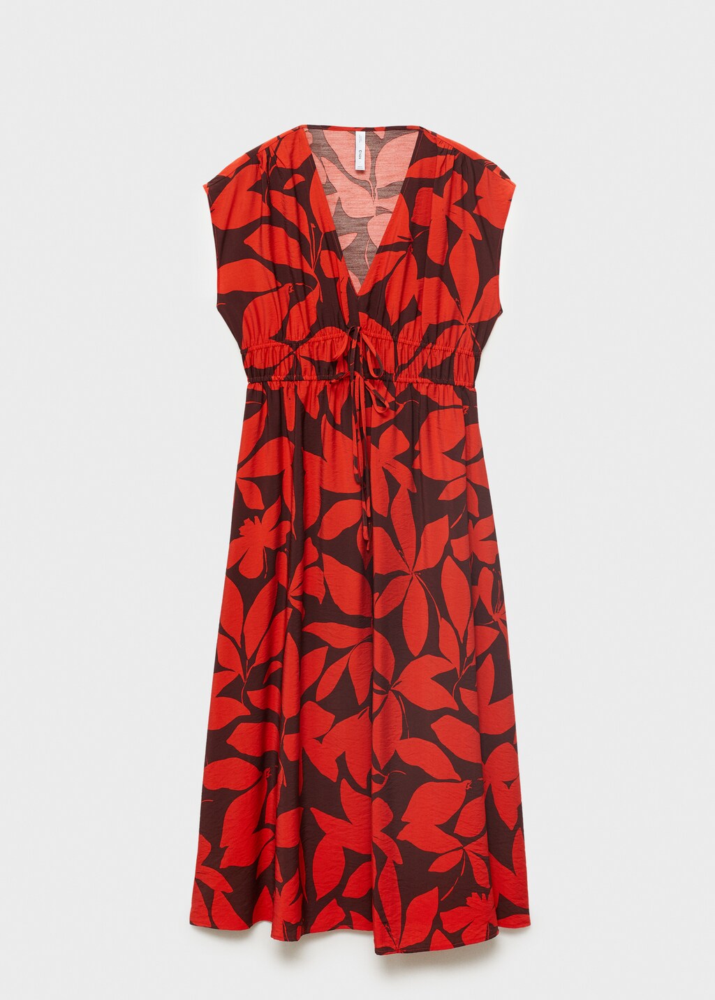 Long printed dress - image 5