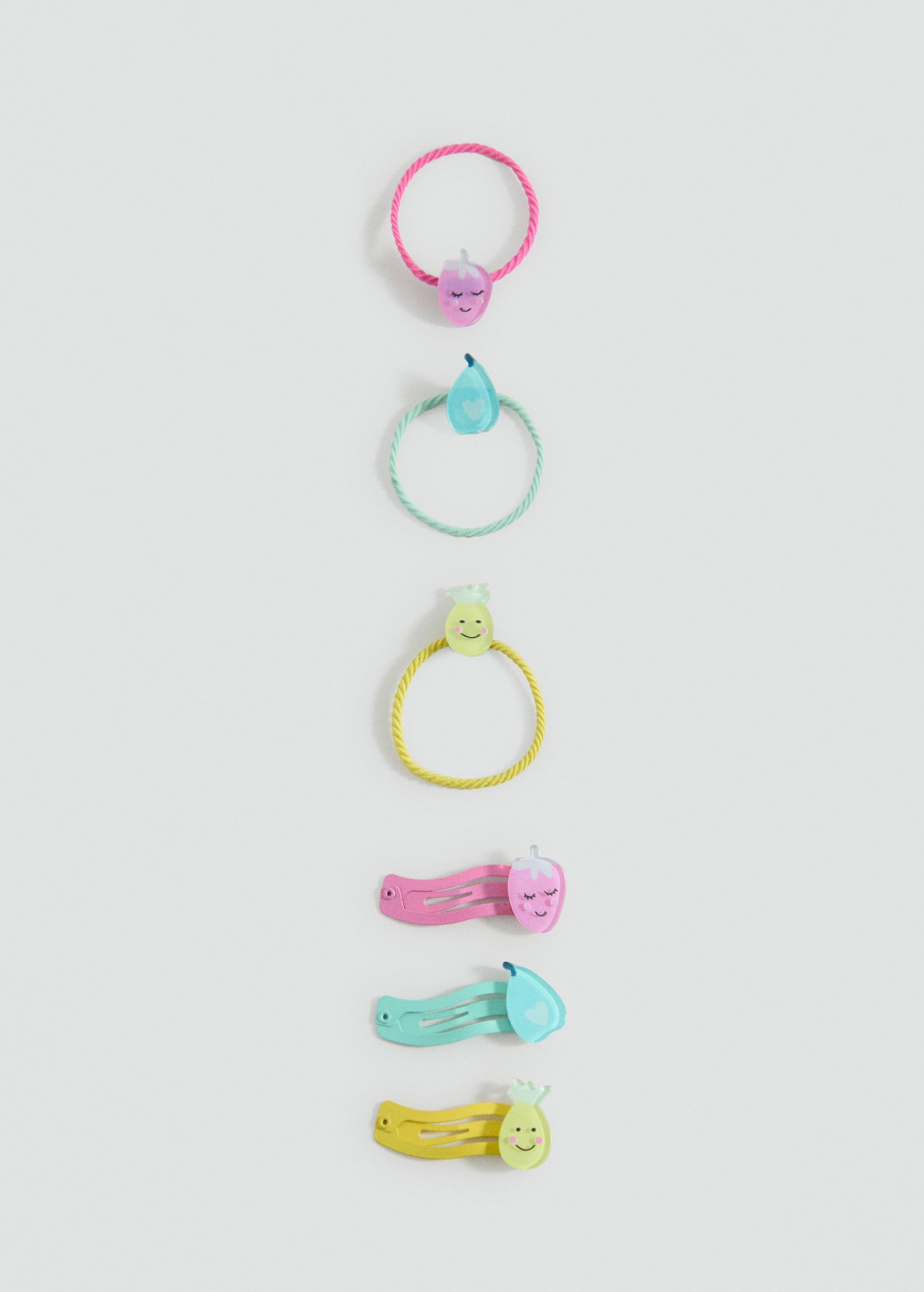 Pack Haargummis und -clips - Artikel ohne Model