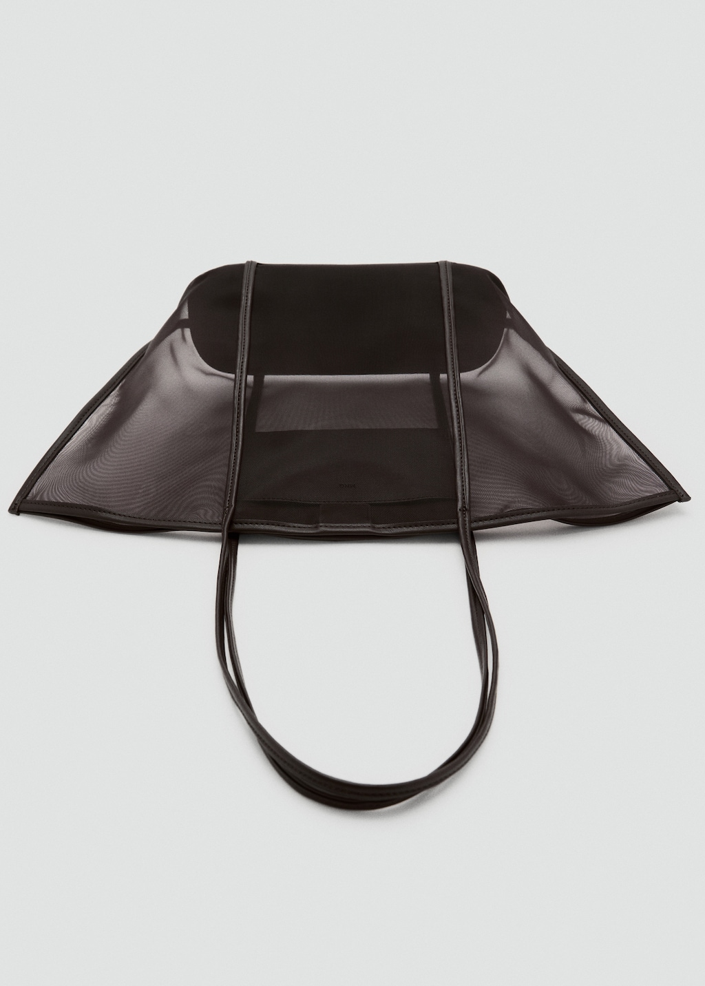 Semi-transparent shopper bag