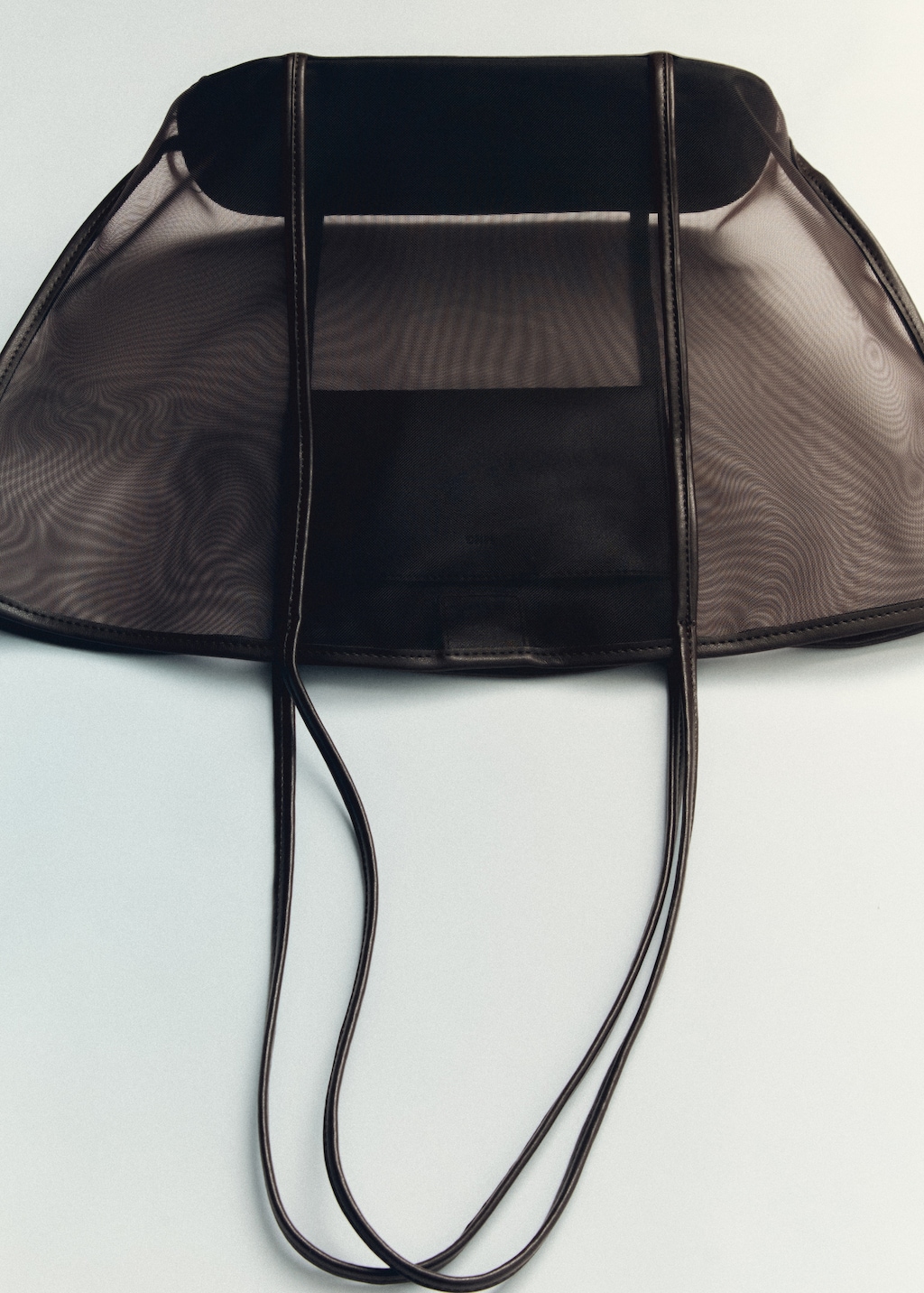 Semi-transparent shopper bag