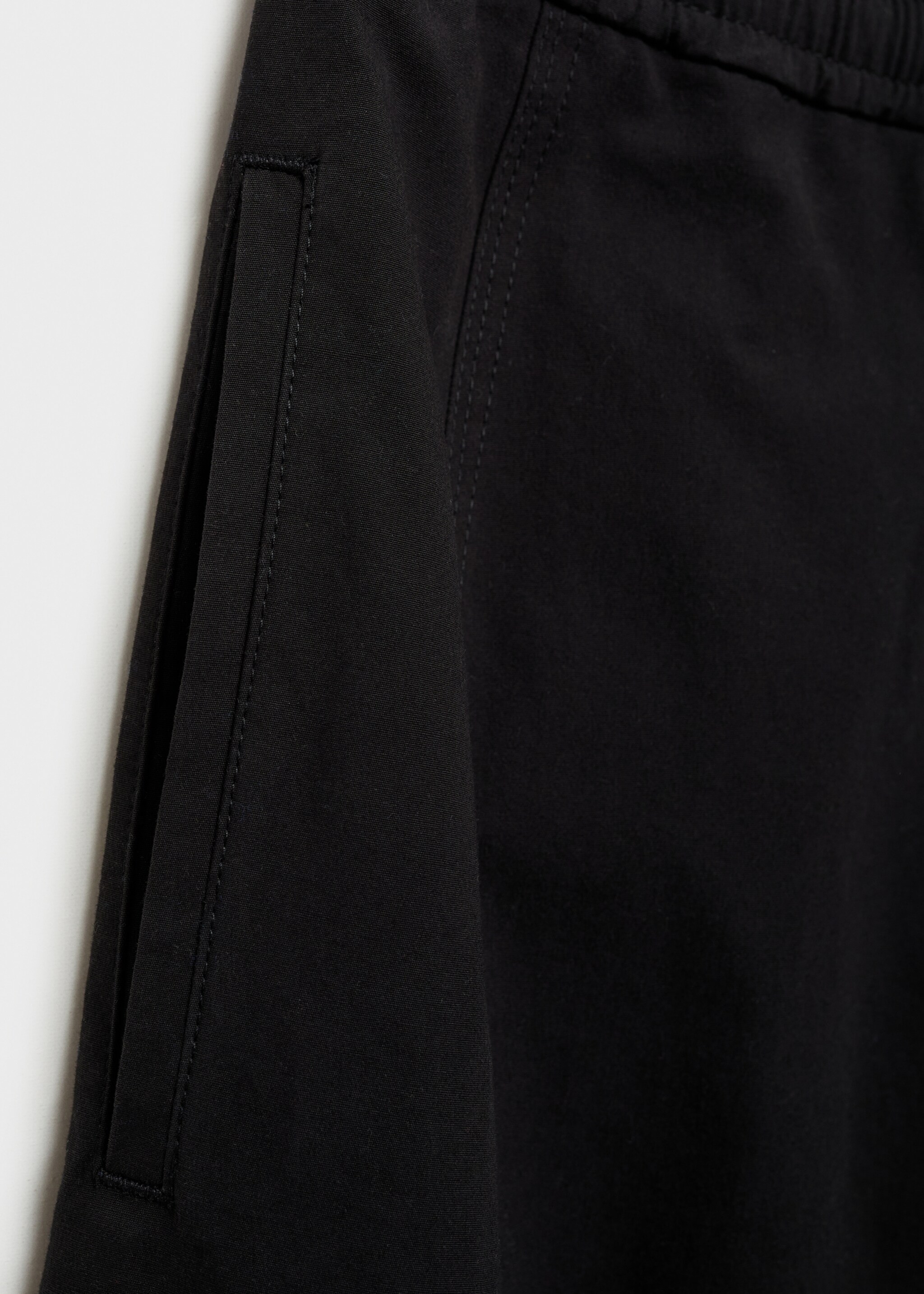 Paper bag cotton trousers - Details of the article 0