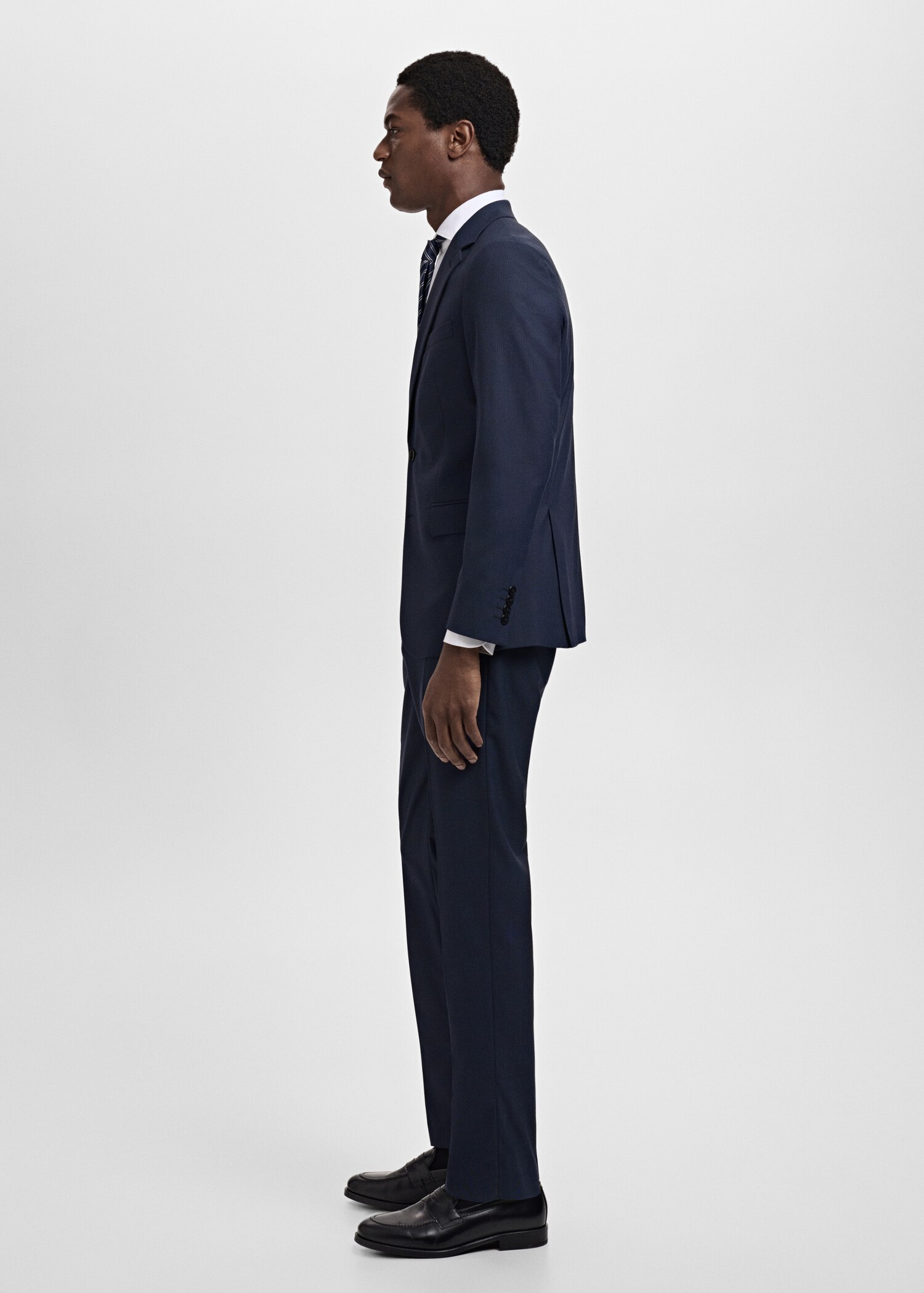 Milan slim-fit suit trousers - Details of the article 2