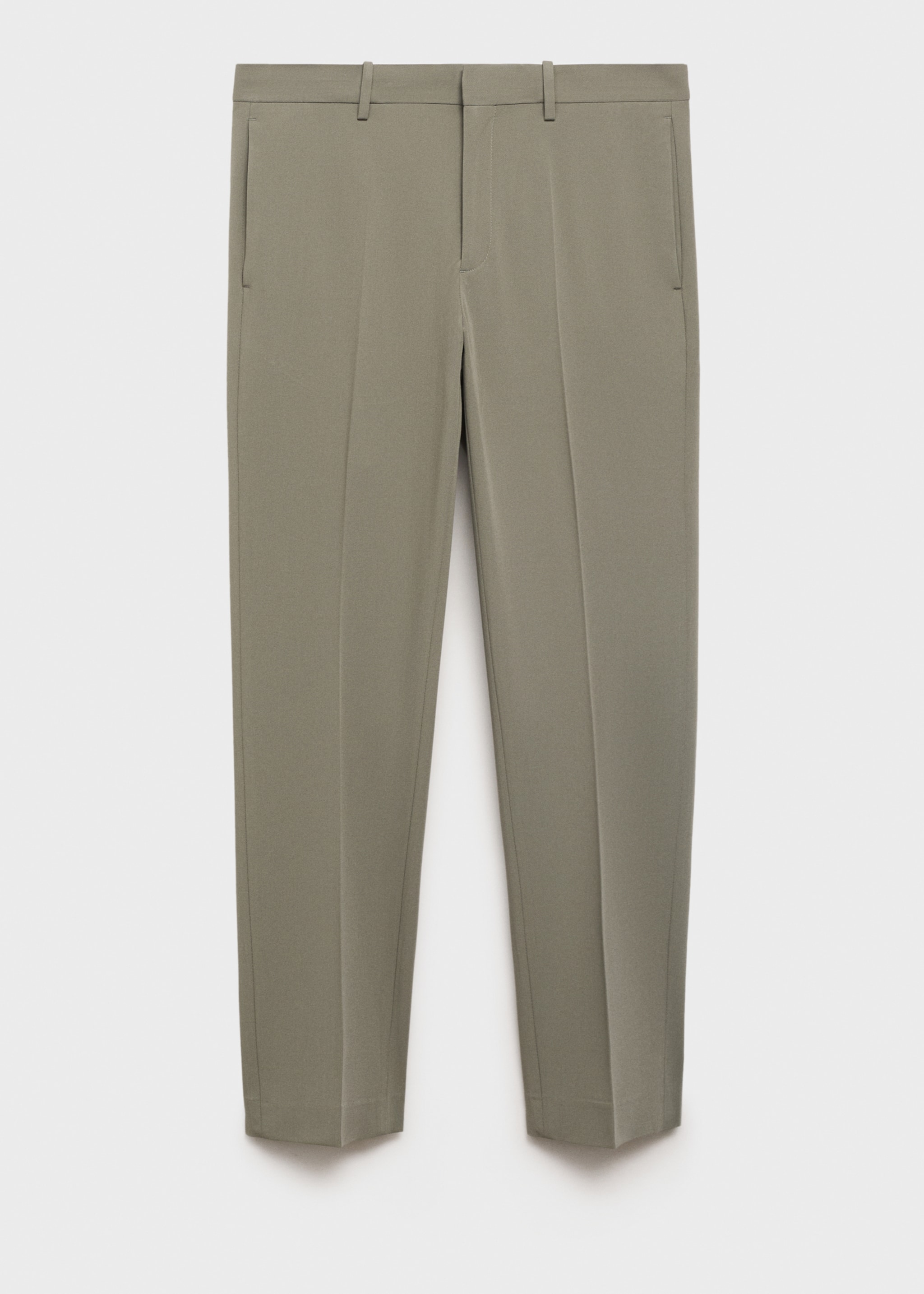Stretch fabric super slim-fit suit trousers - Article without model