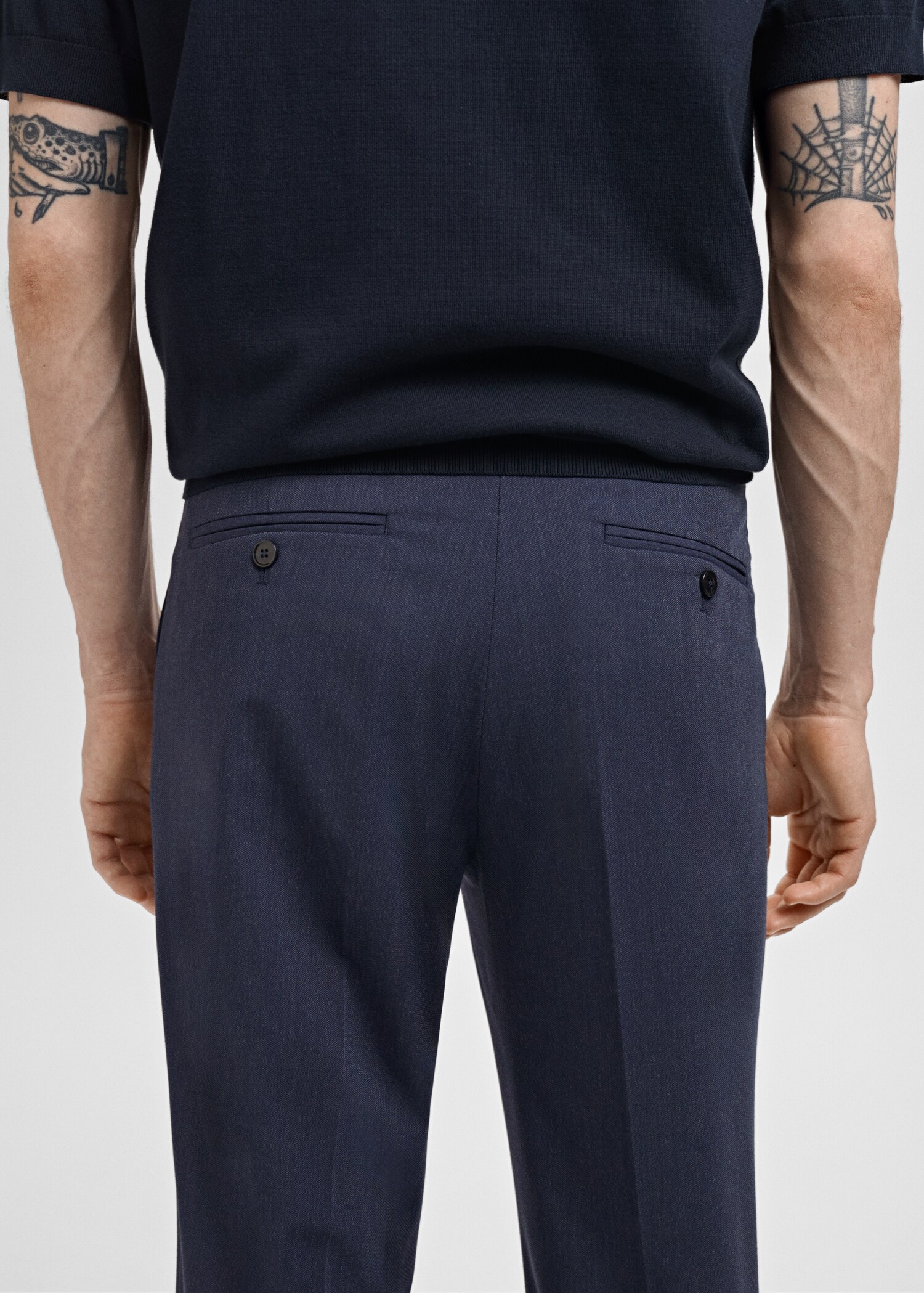 Pantalón traje Mónaco slim fit - Detalle del artículo 6