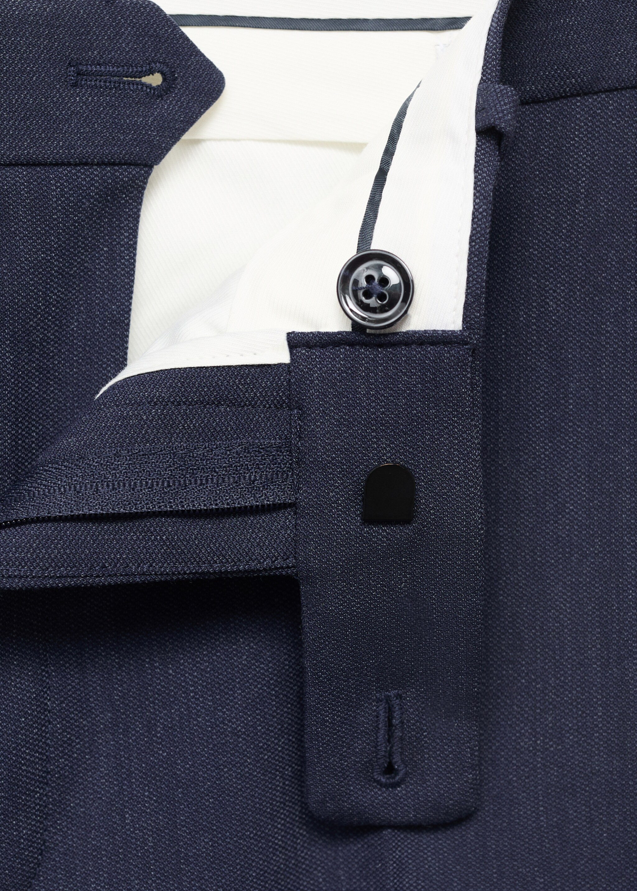 Monaco slim-fit suit trousers - Details of the article 8