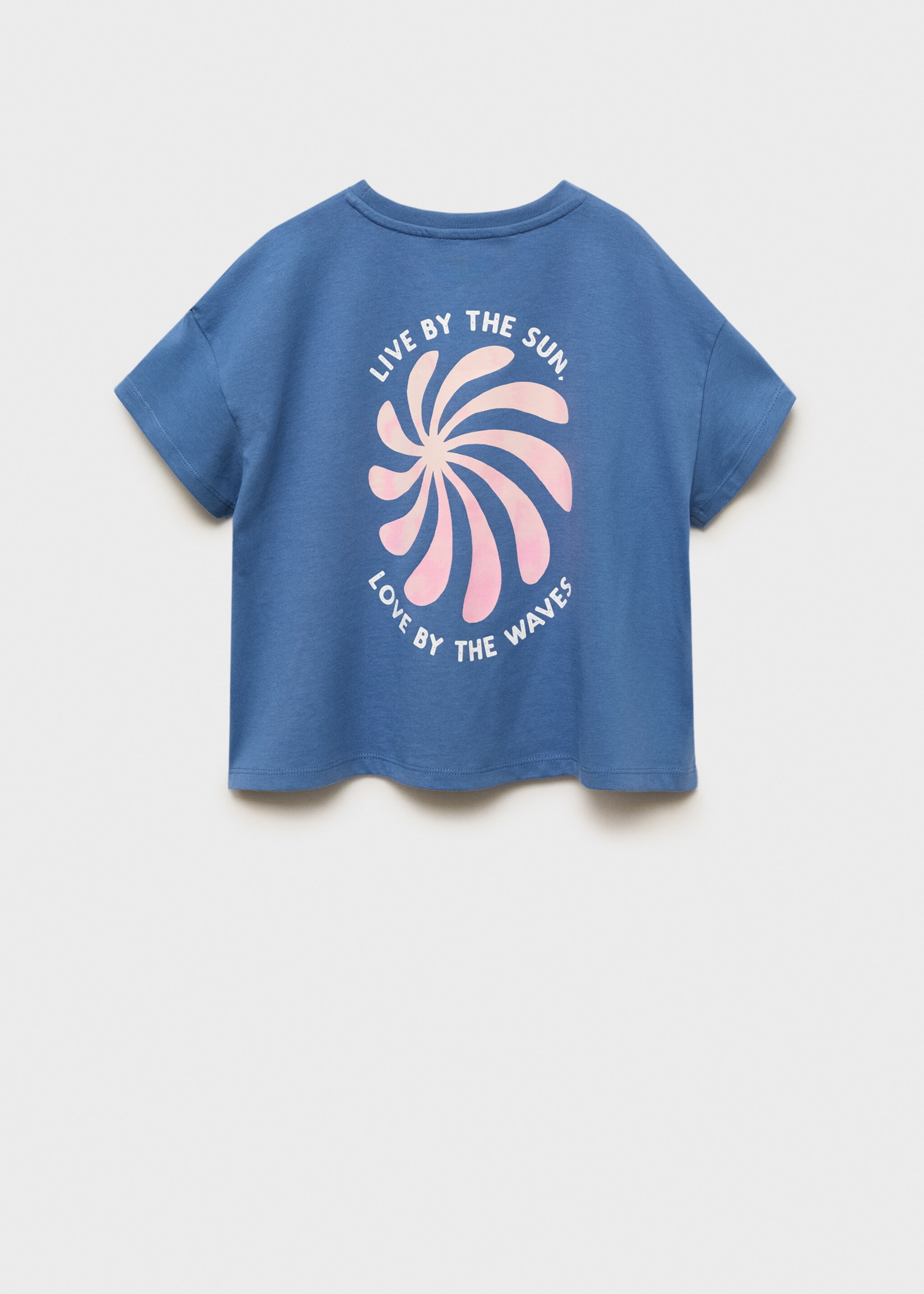 Kurzärmliges Print-T-Shirt - Rückseite des Artikels