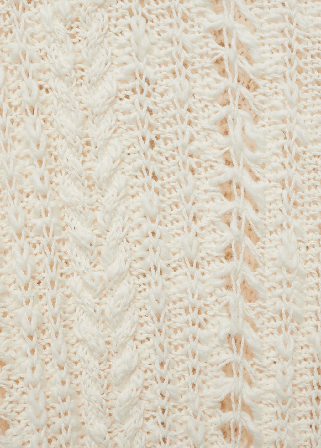 Openwork knit cardigan - Women | MANGO USA