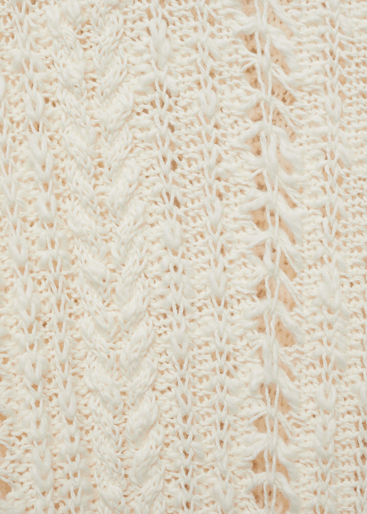 Openwork knit cardigan - Details of the article 0