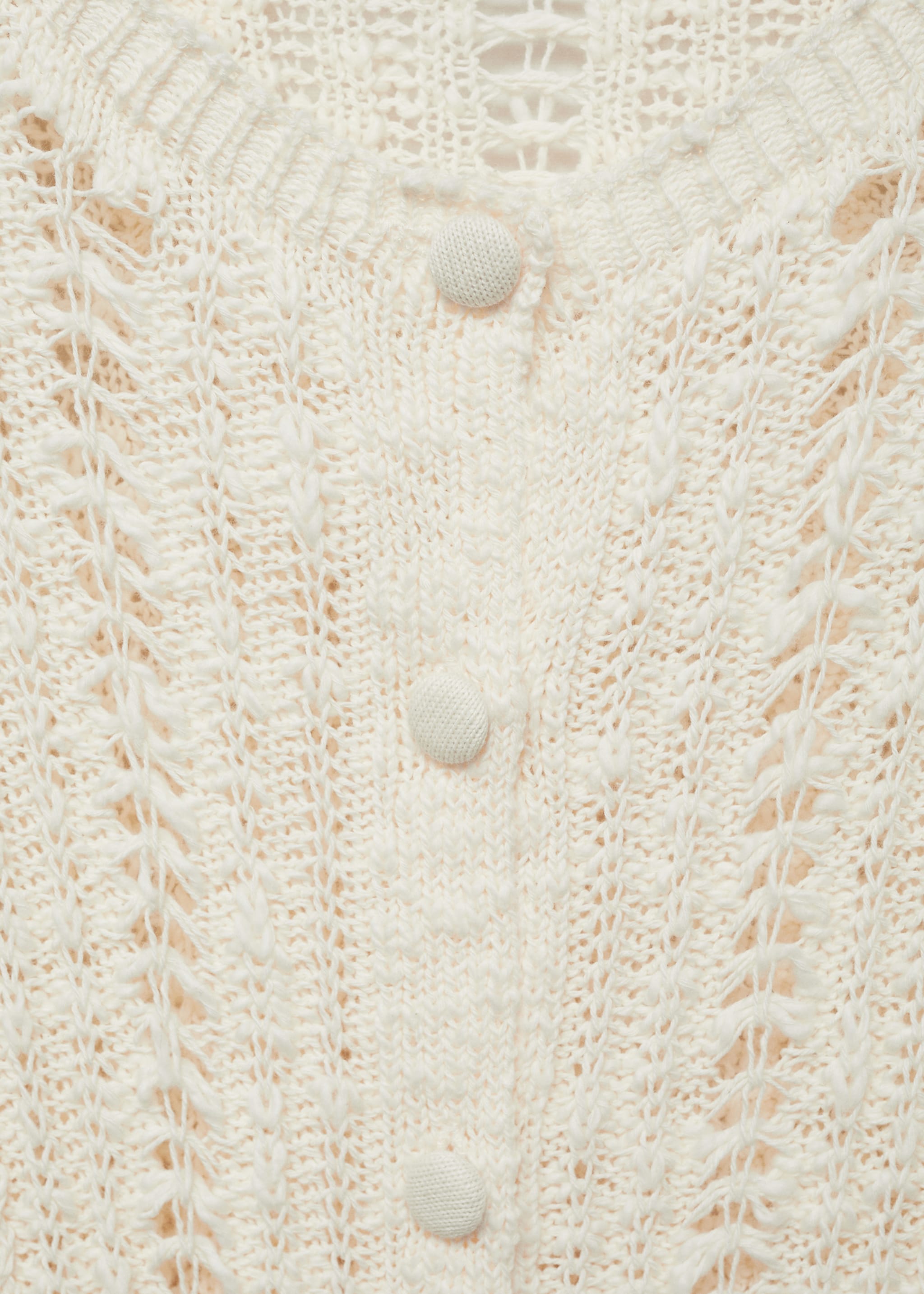 Cardigan maille ajourée - Détail de l'article 8
