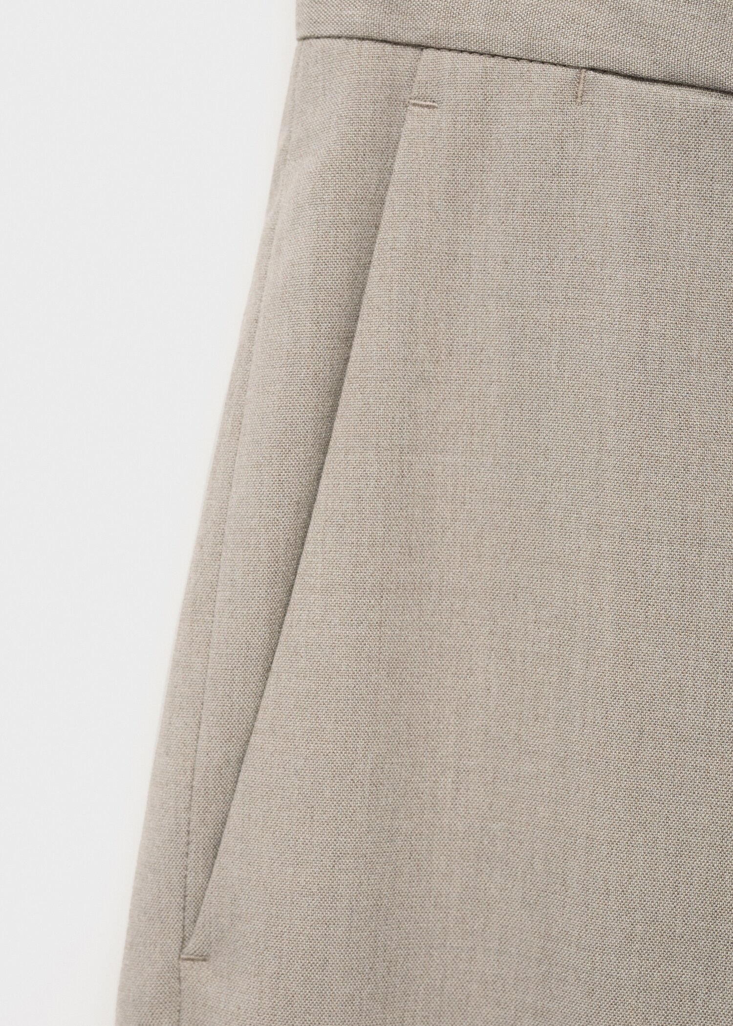 Monaco slim-fit suit trousers - Details of the article 0