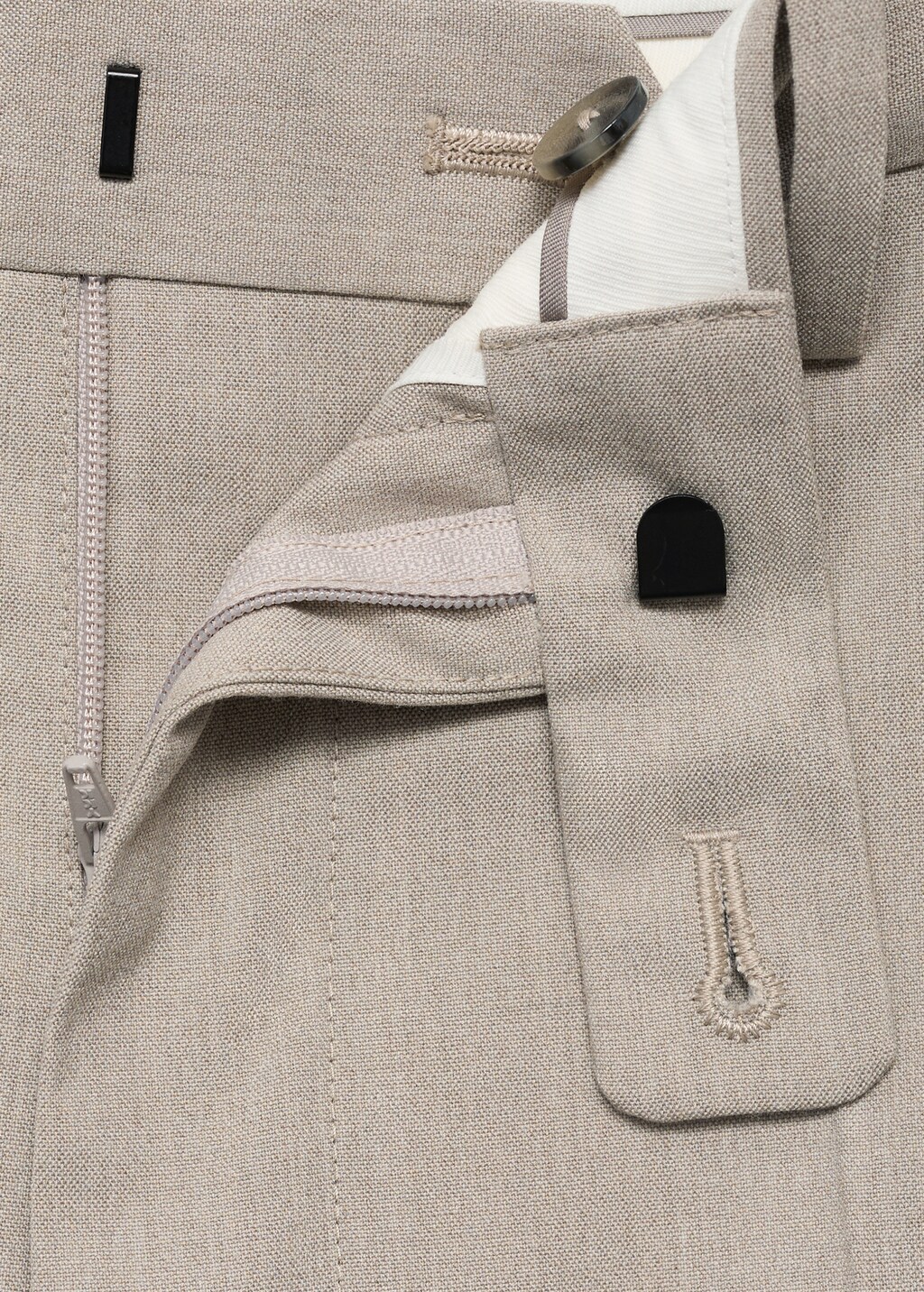 Monaco slim-fit suit pants