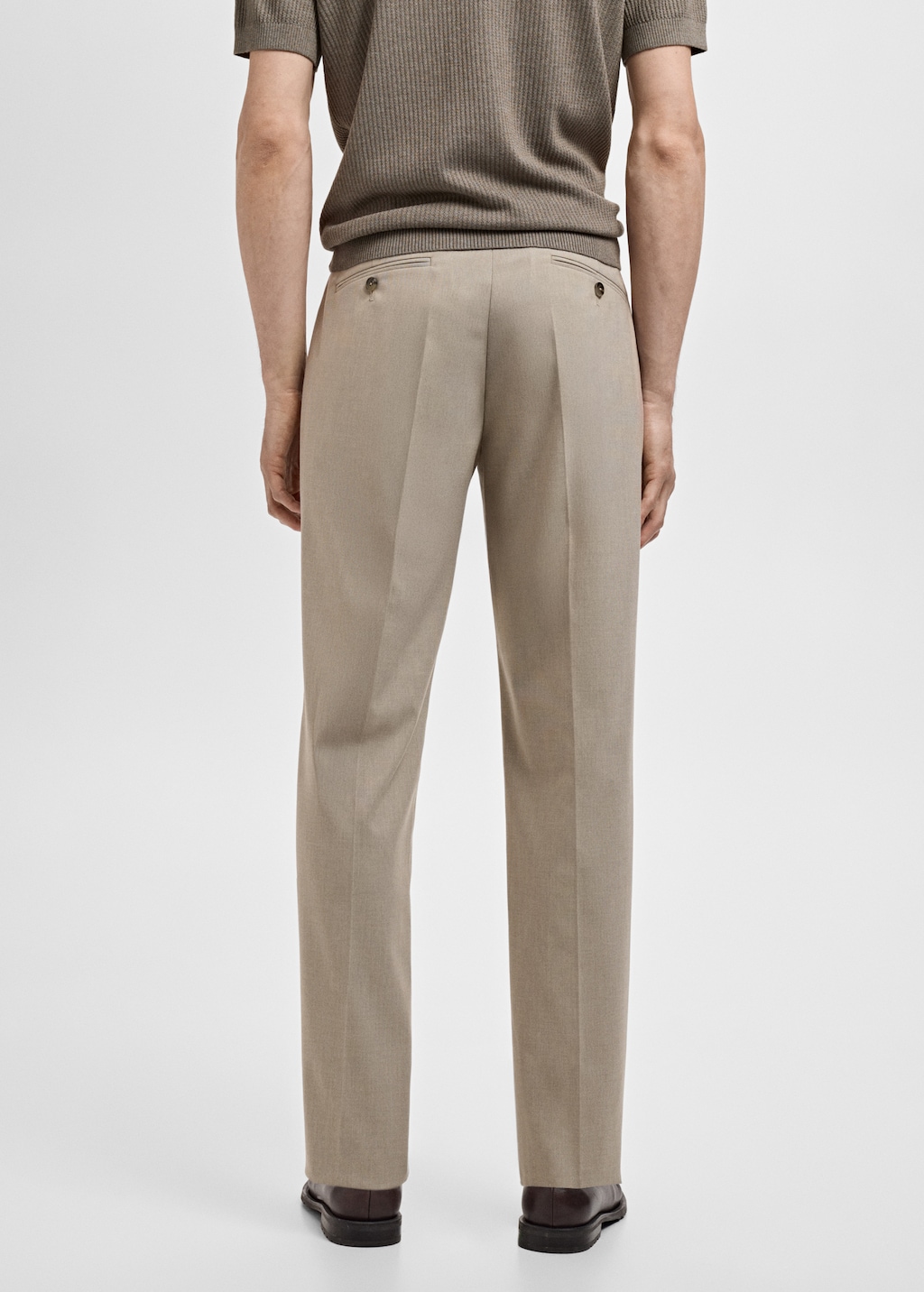 Monaco slim-fit suit pants