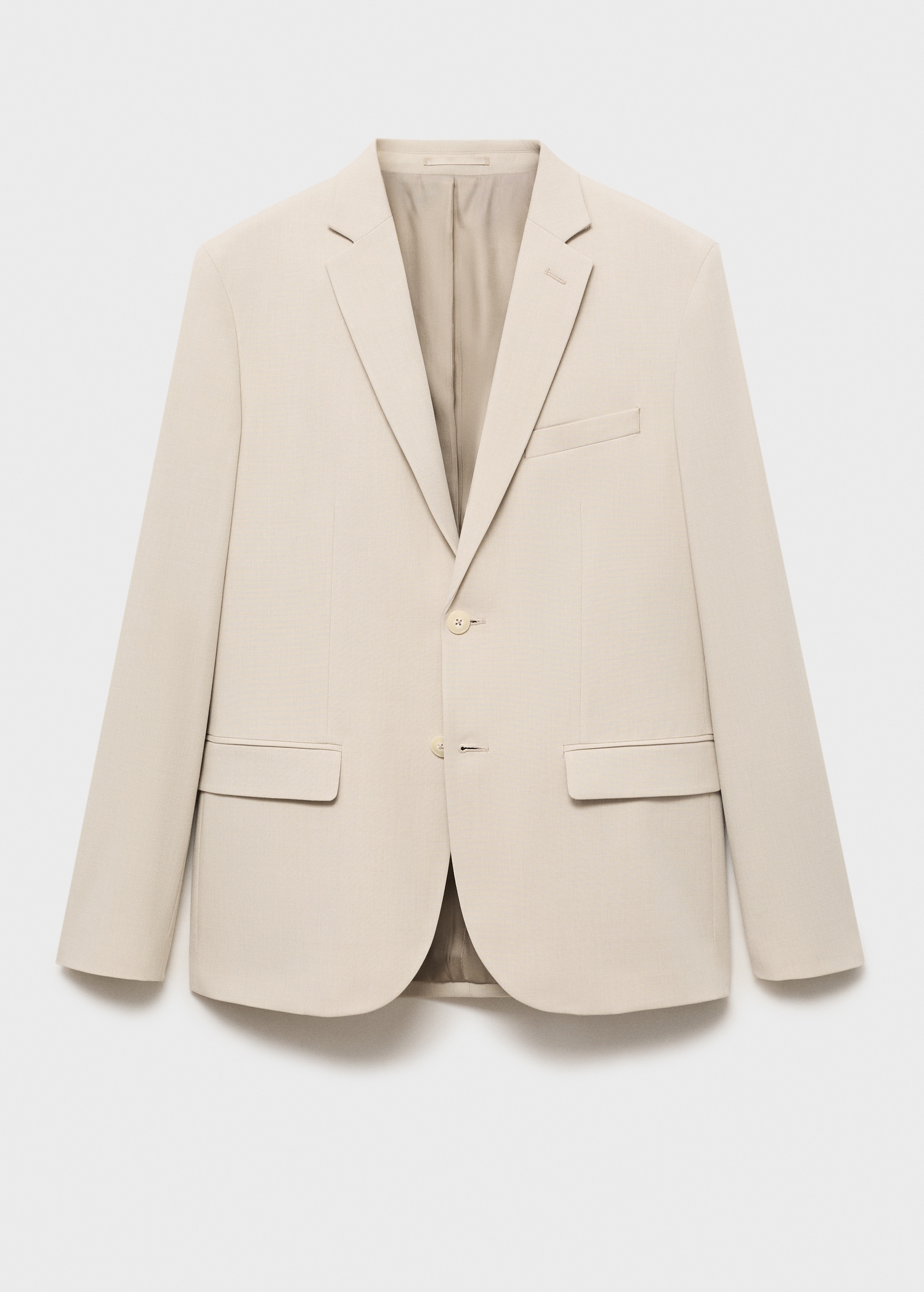 Super slim-fit suit jacket in stretch fabric - Article without model