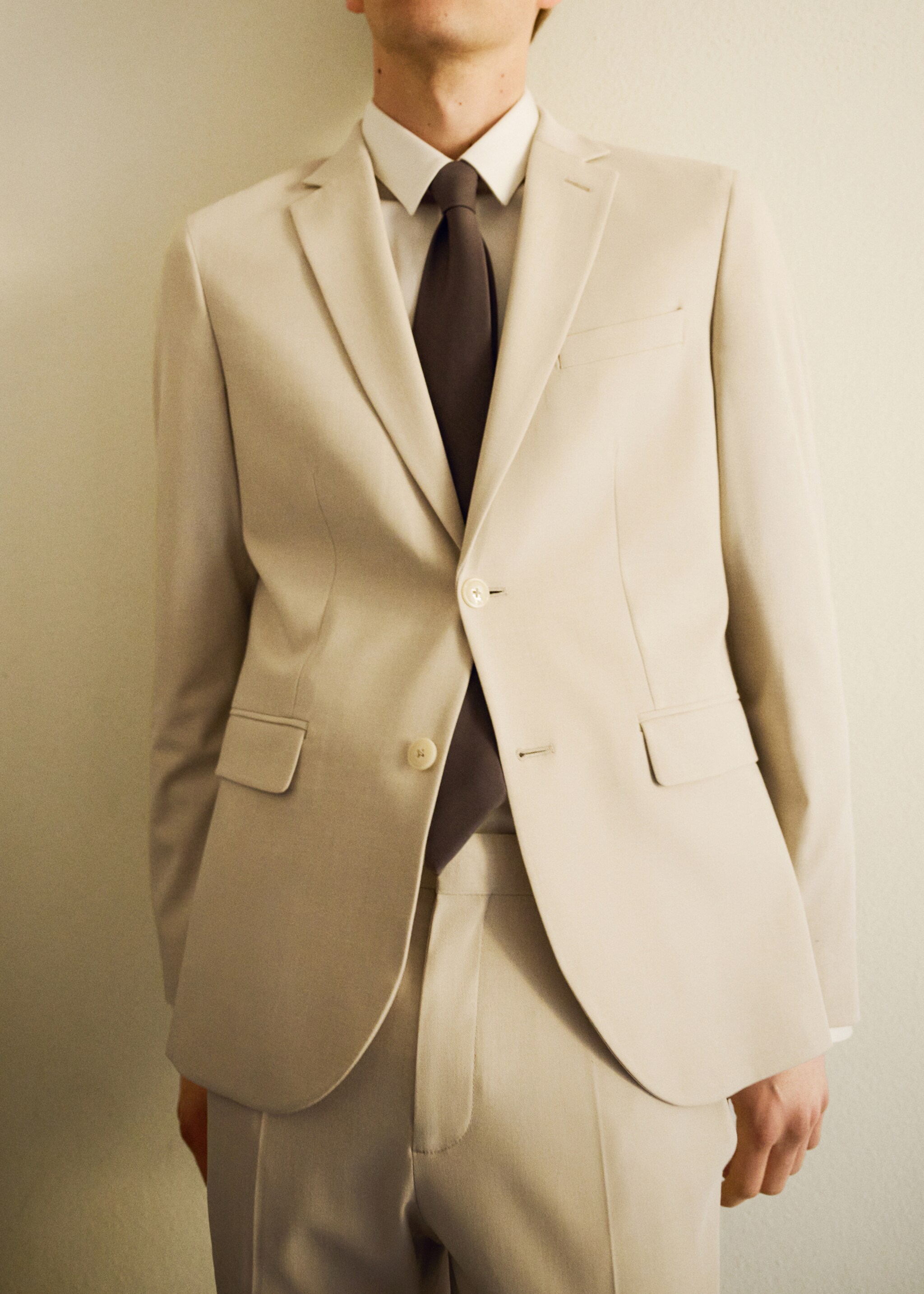 Blazer de fato stretch super slim fit - Pormenor do artigo 3