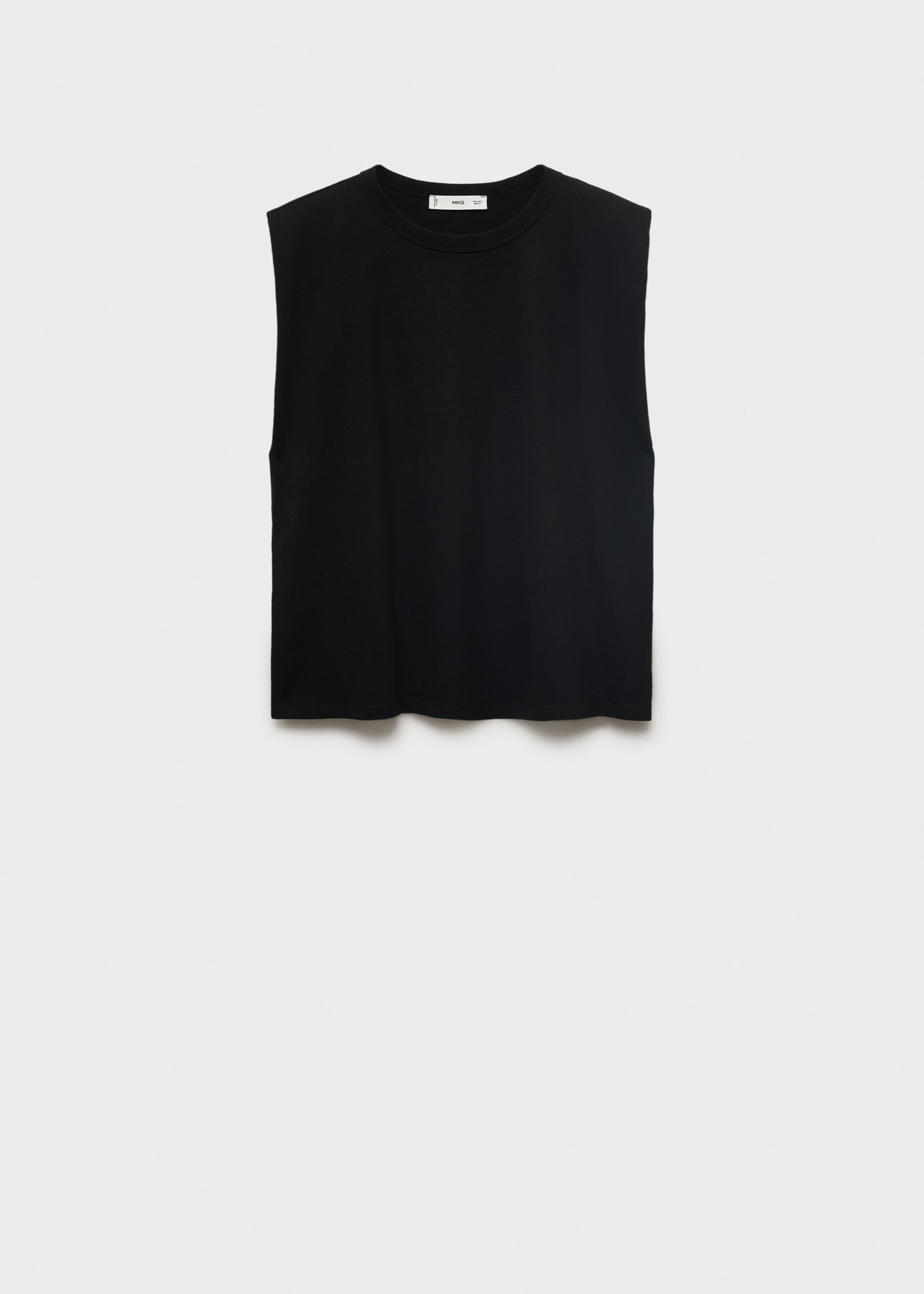 Camiseta hombreras manga corta - Artículo sin modelo