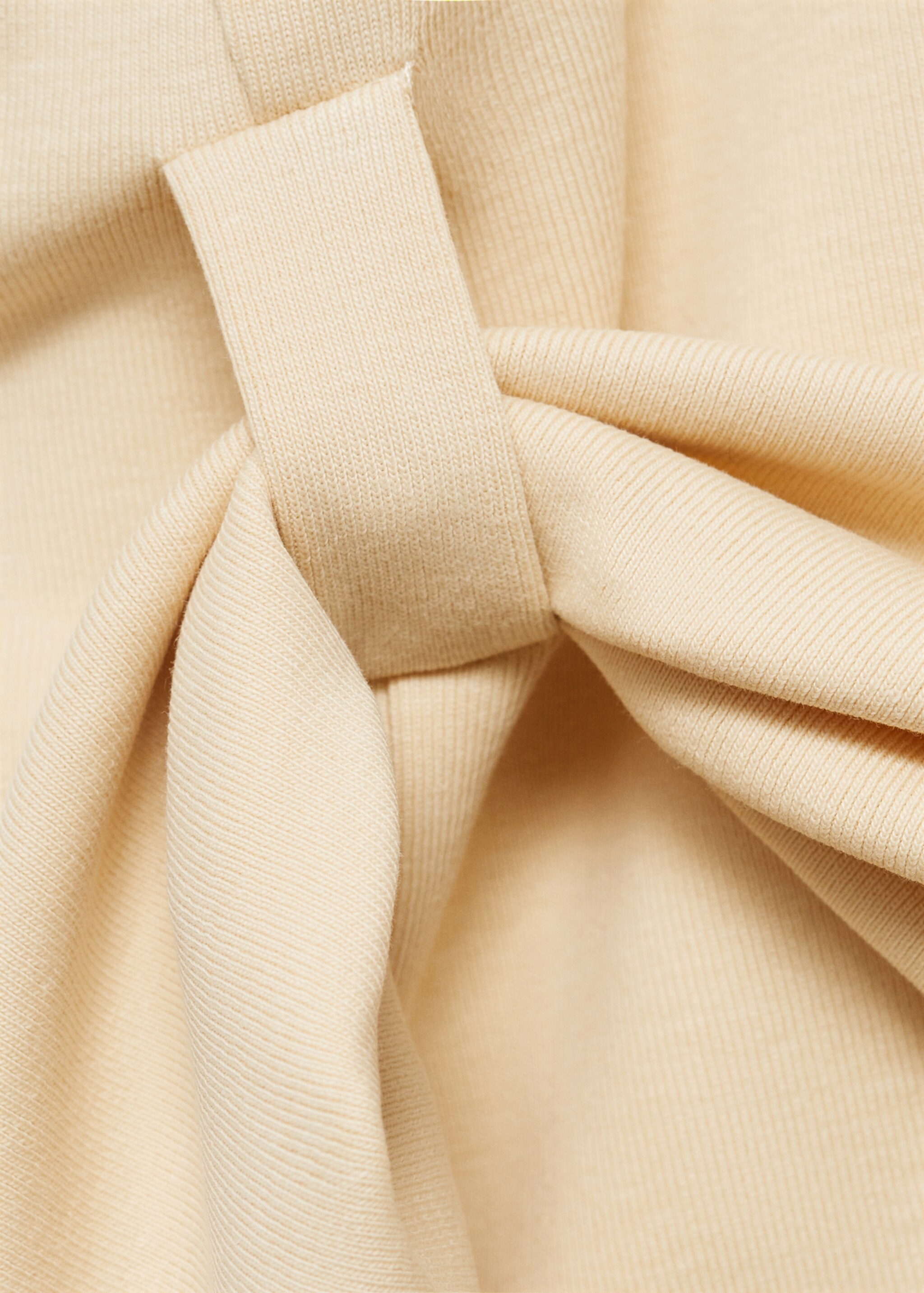 Knot cotton t-shirt - Details of the article 0