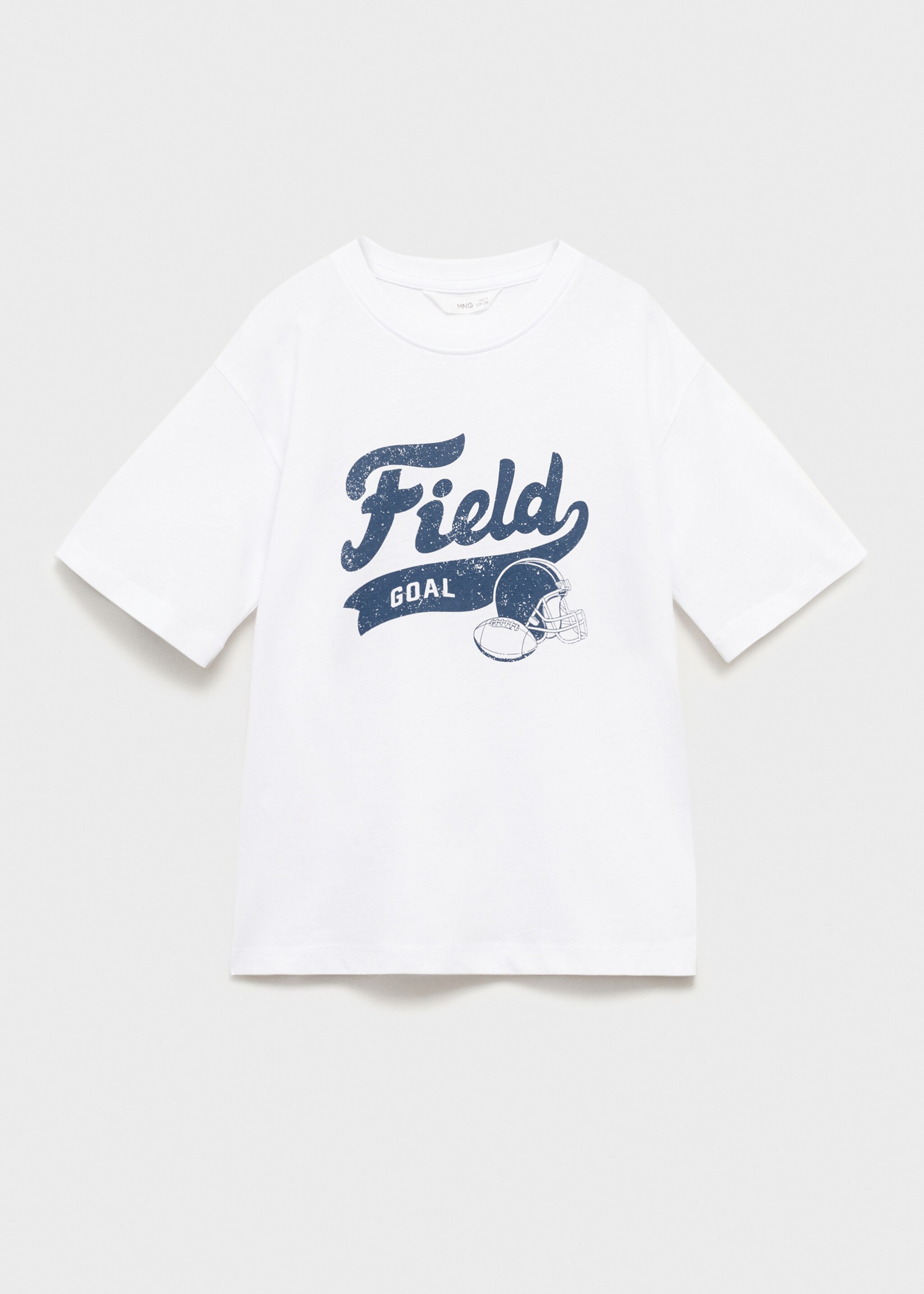 Bedrukt T-shirt met korte mouwen - Artikel zonder model