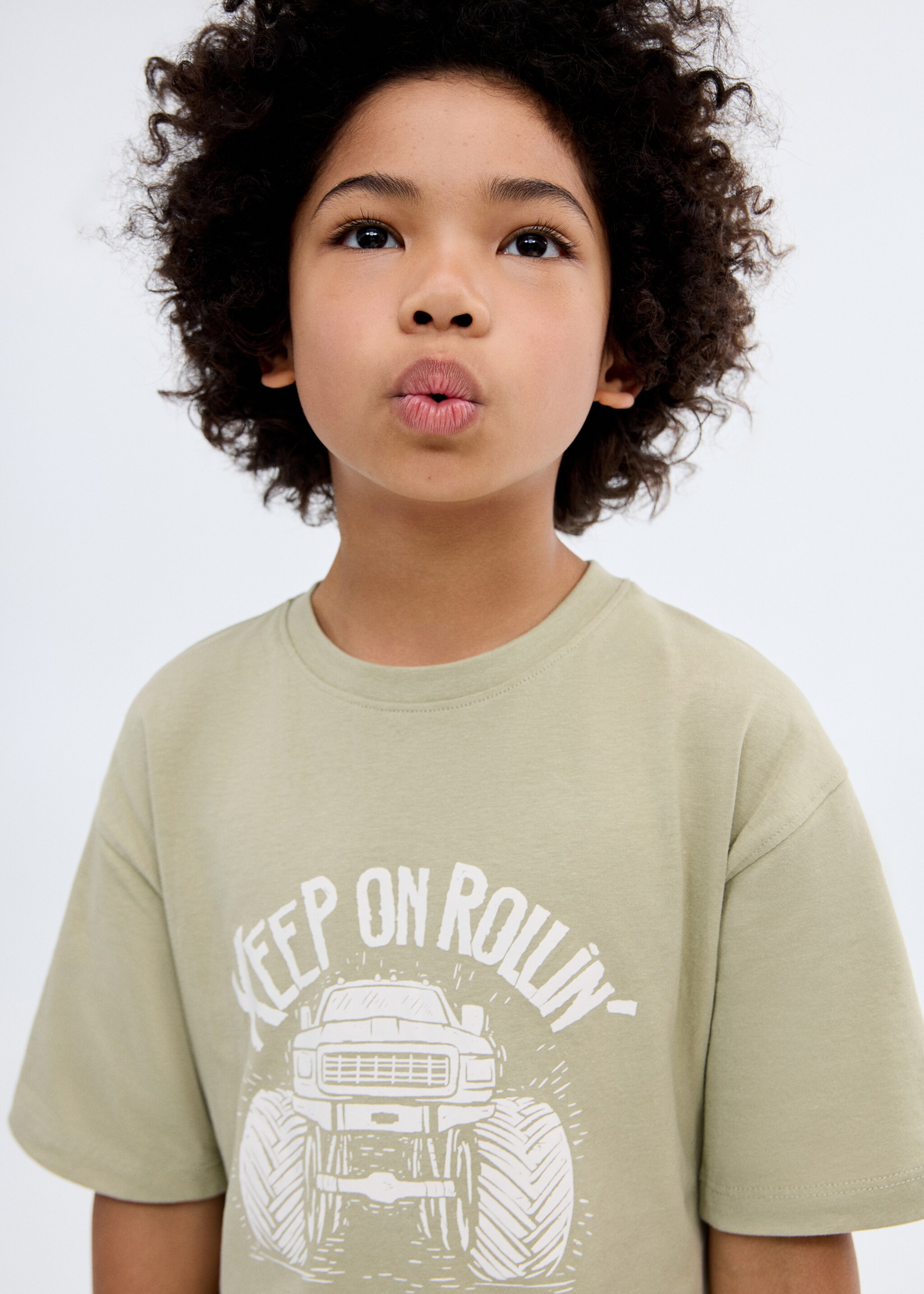 Short-sleeved printed t-shirt - Details of the article 1