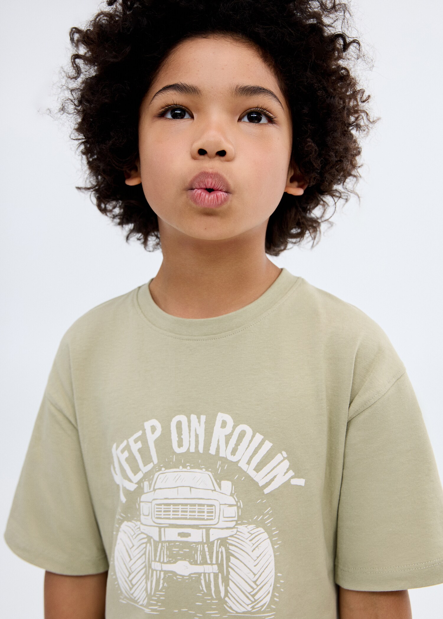 Short-sleeved printed t-shirt - Details of the article 1