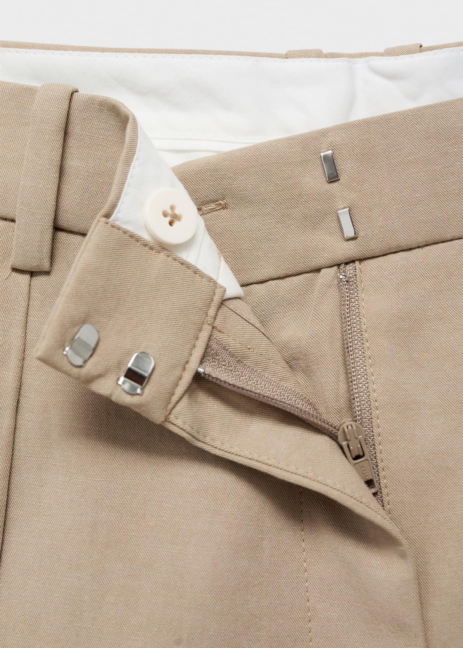 Linen-blend balloon trousers - Details of the article 8