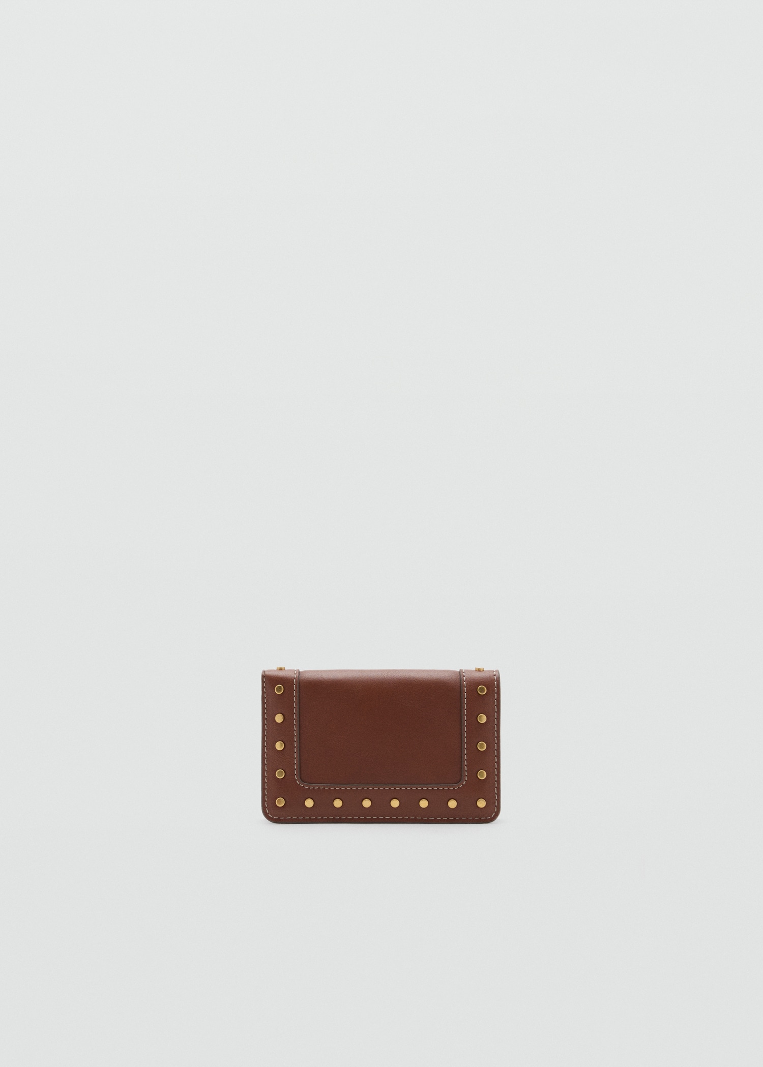 Studded wallet with flap - Article without model