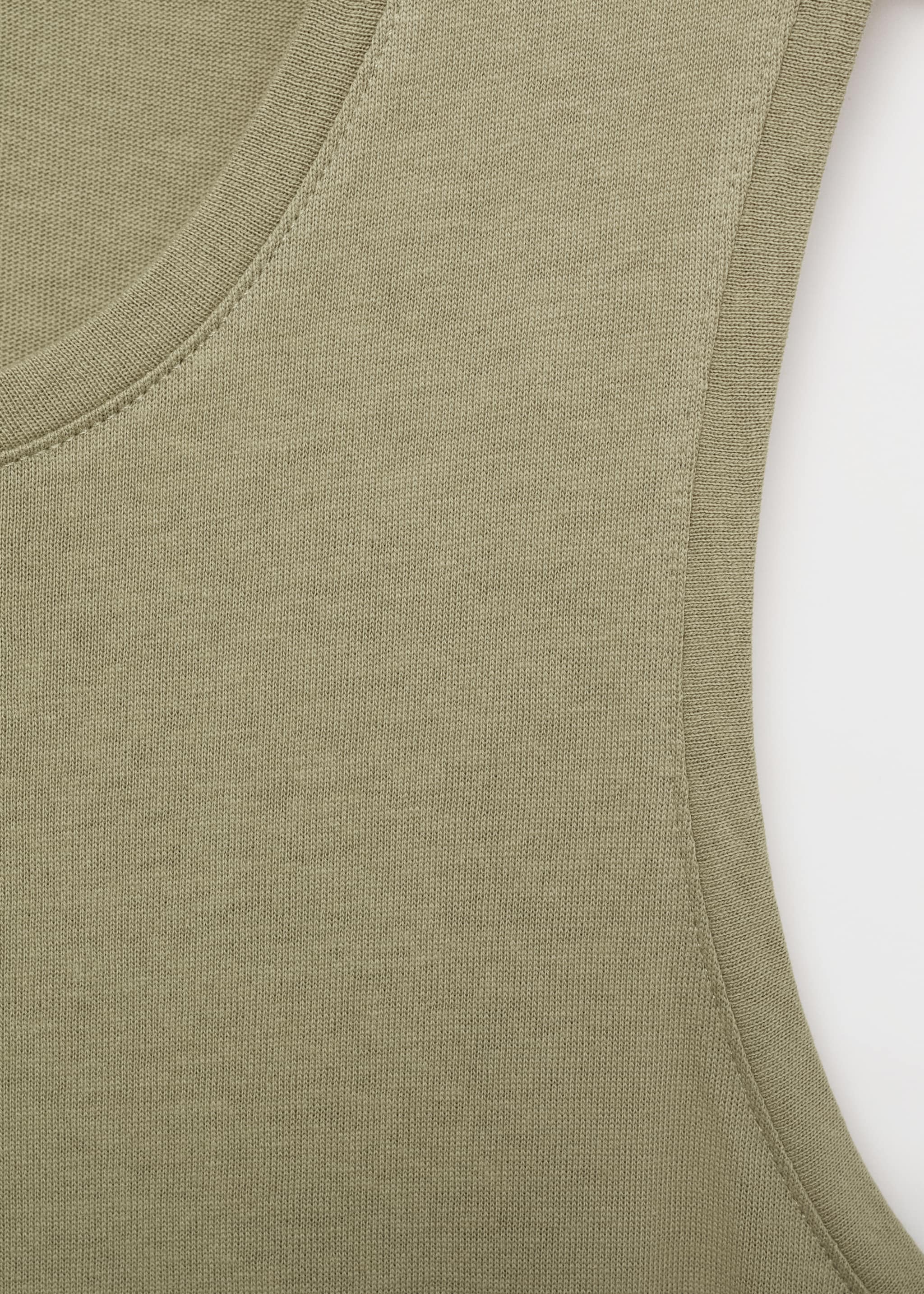 Vestido midi algodón nudo - Detalle del artículo 0