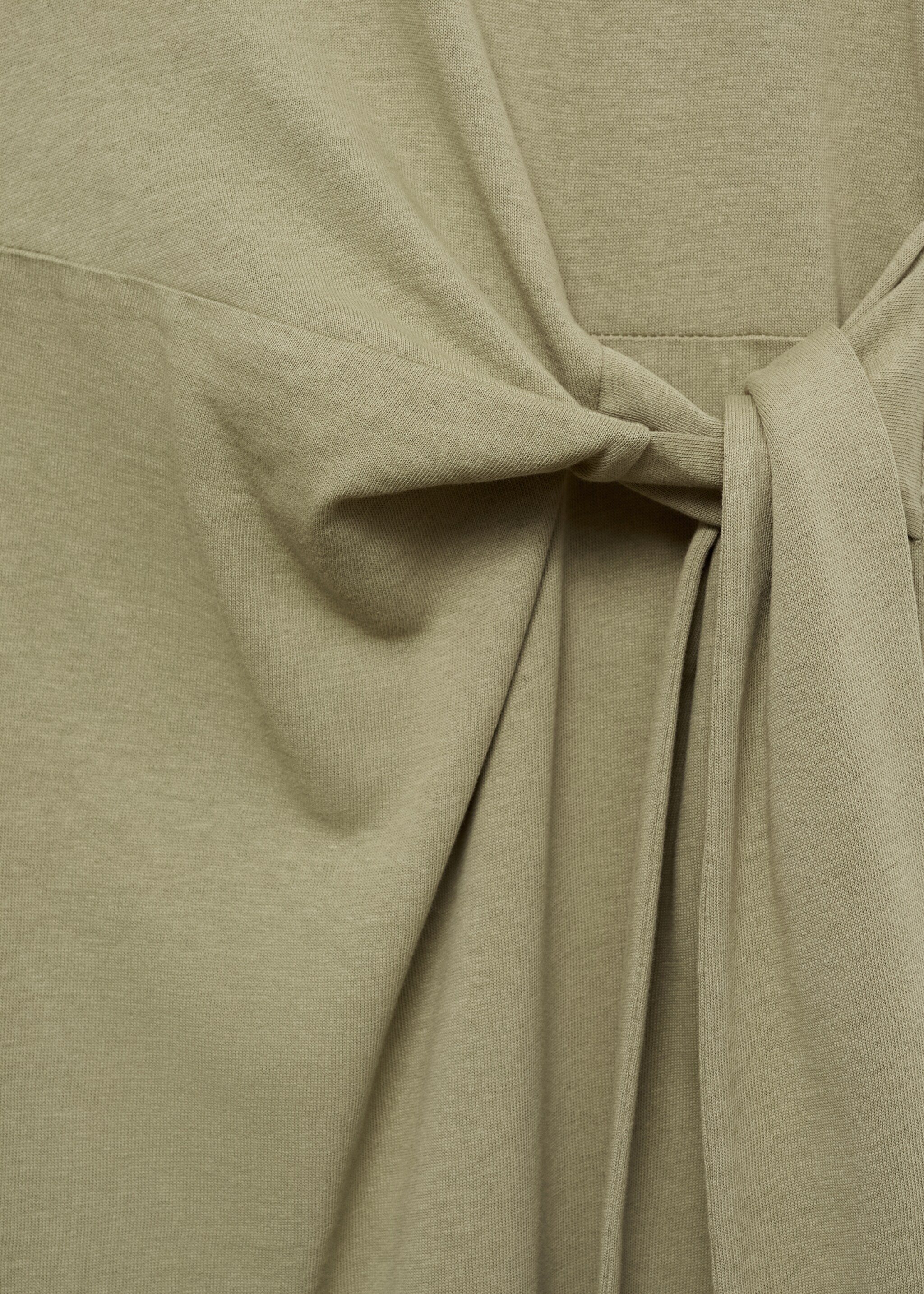 Vestido midi algodón nudo - Detalle del artículo 8