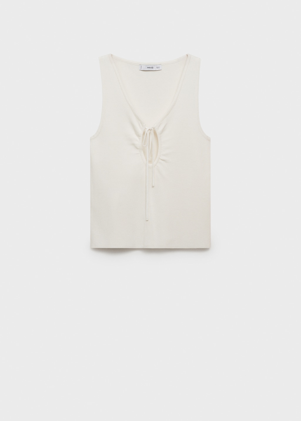Mango Bow knit top thumbnail