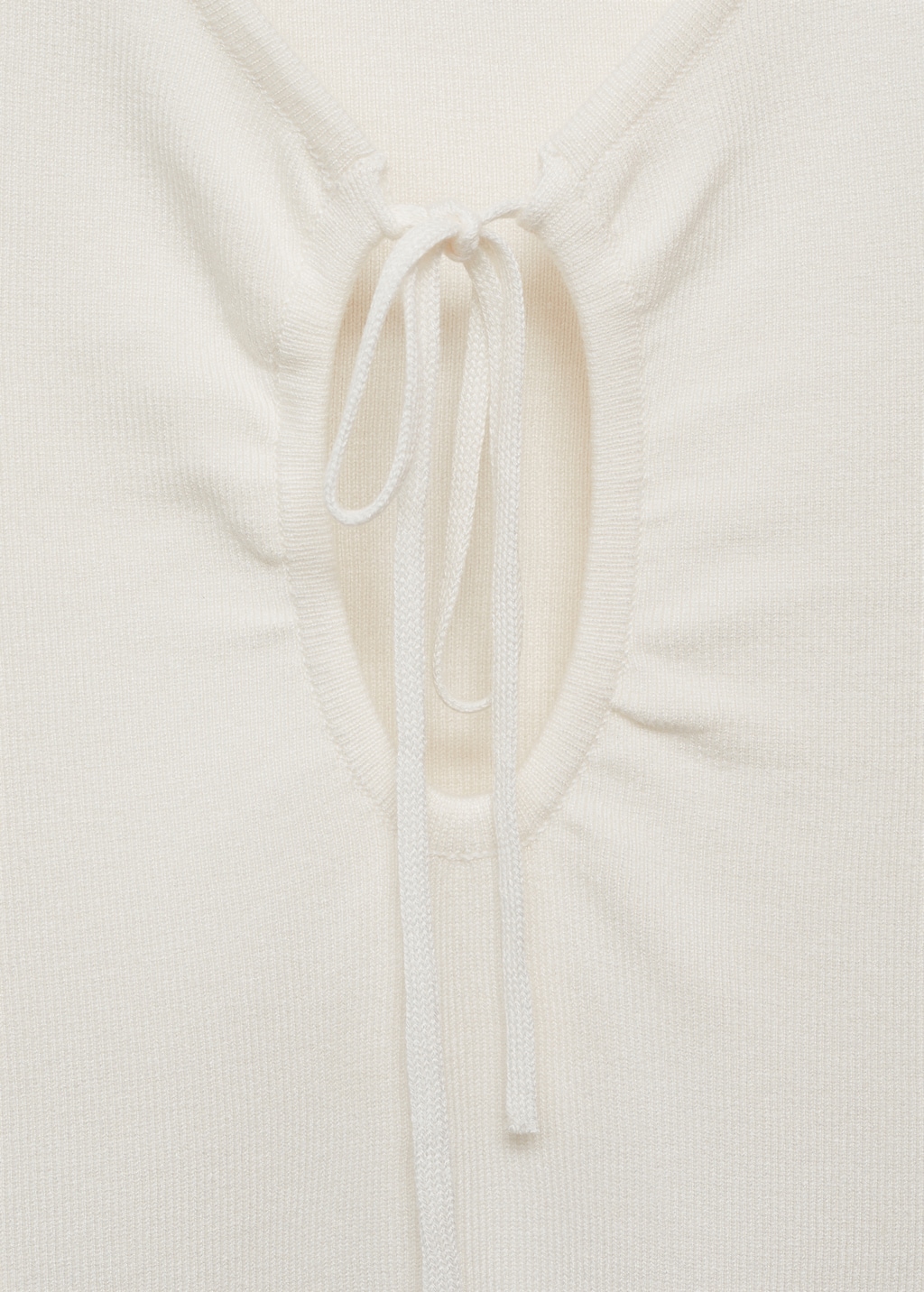Mango Bow knit top thumbnail