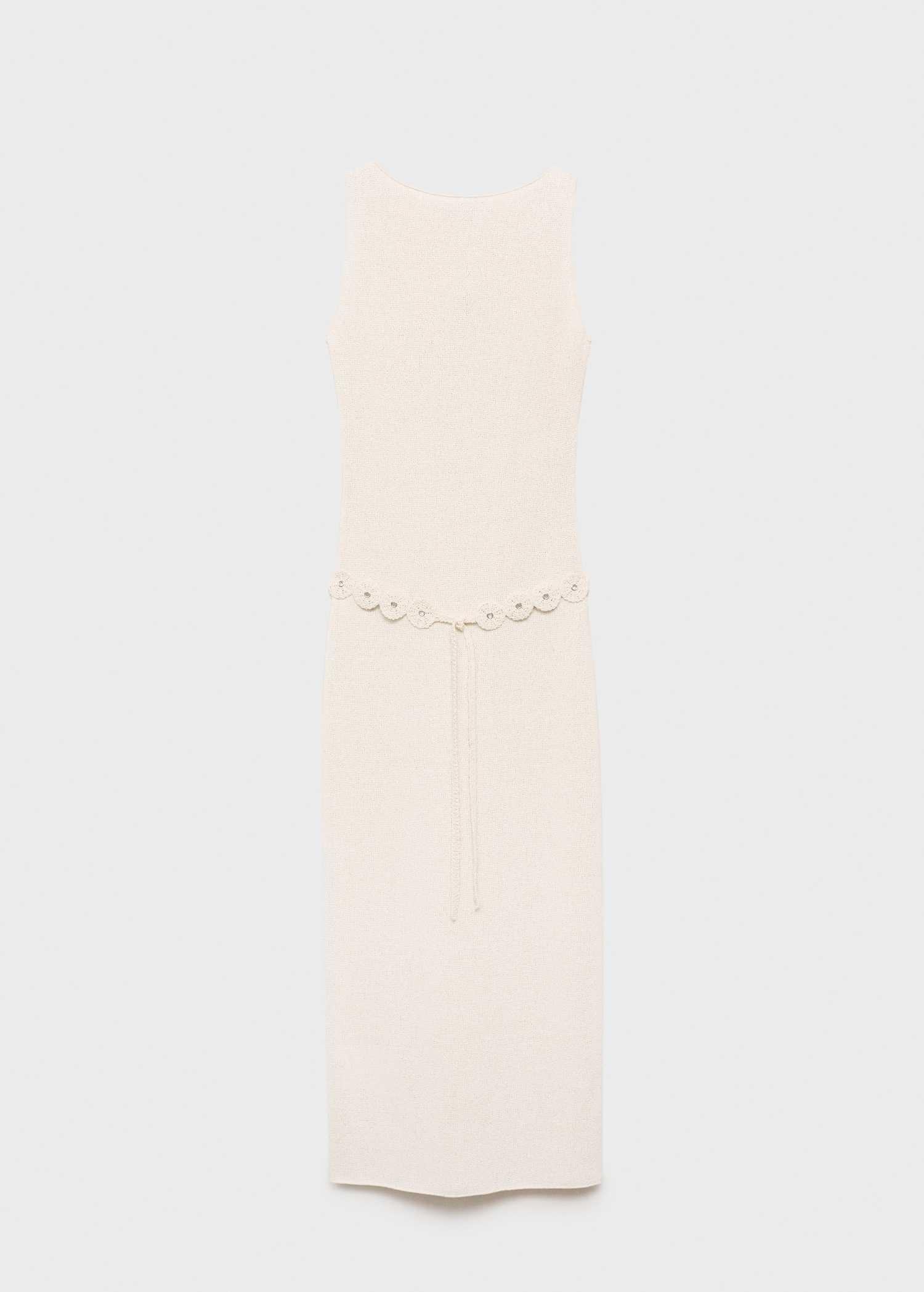 Robe maille ceinture - Article sans modèle