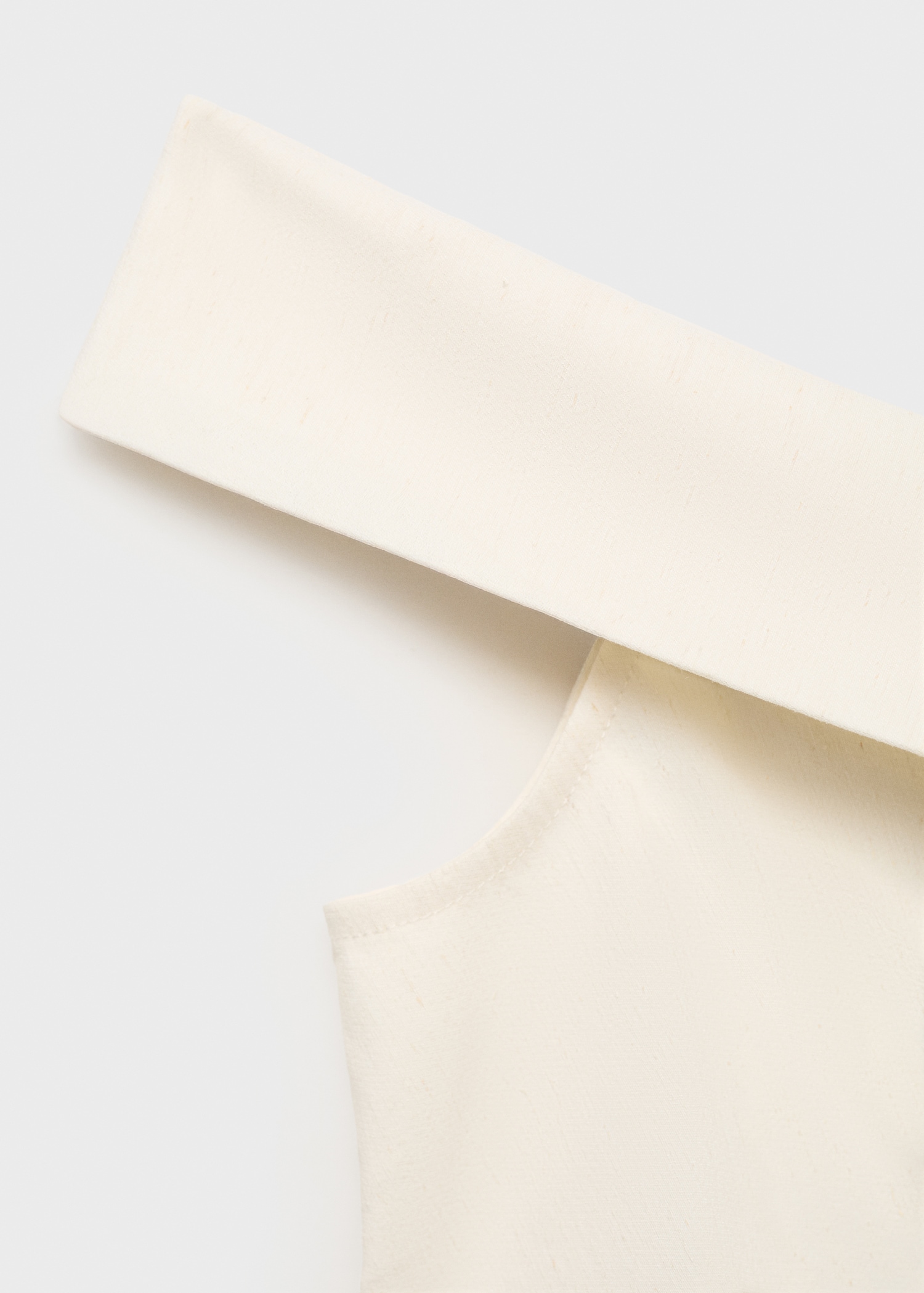 Asymmetrical strapless top - Details of the article 0