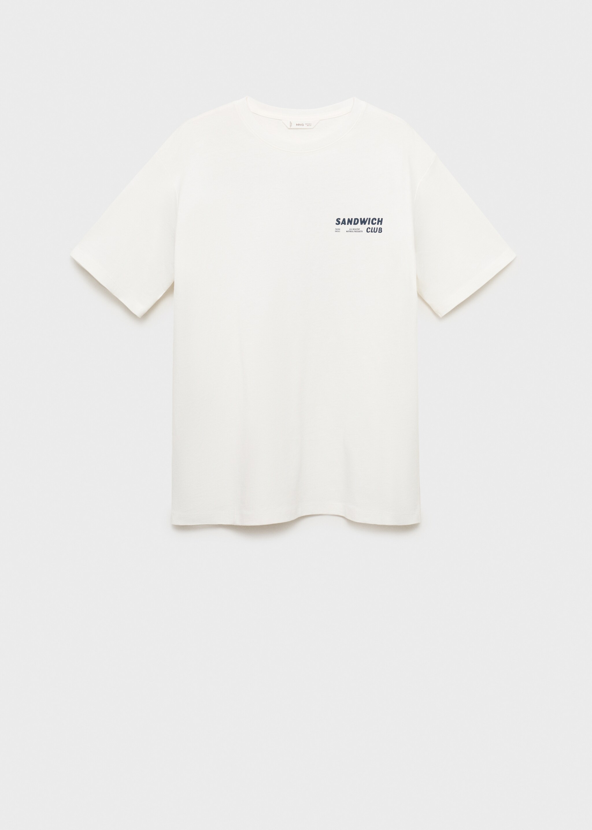 T-shirt imprimé manches courtes - Article sans modèle