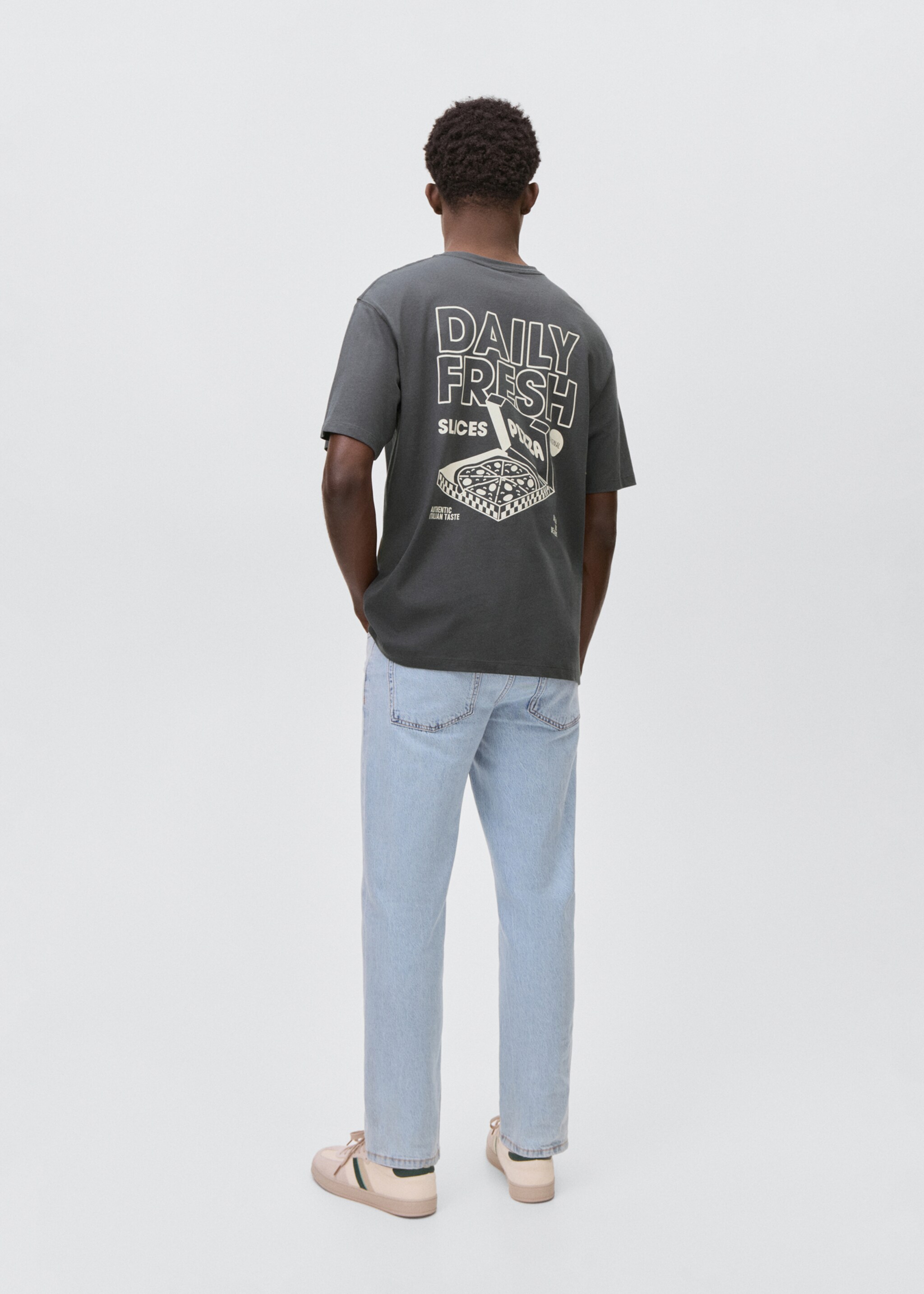 T-shirt imprimé manches courtes - Verso de l’article