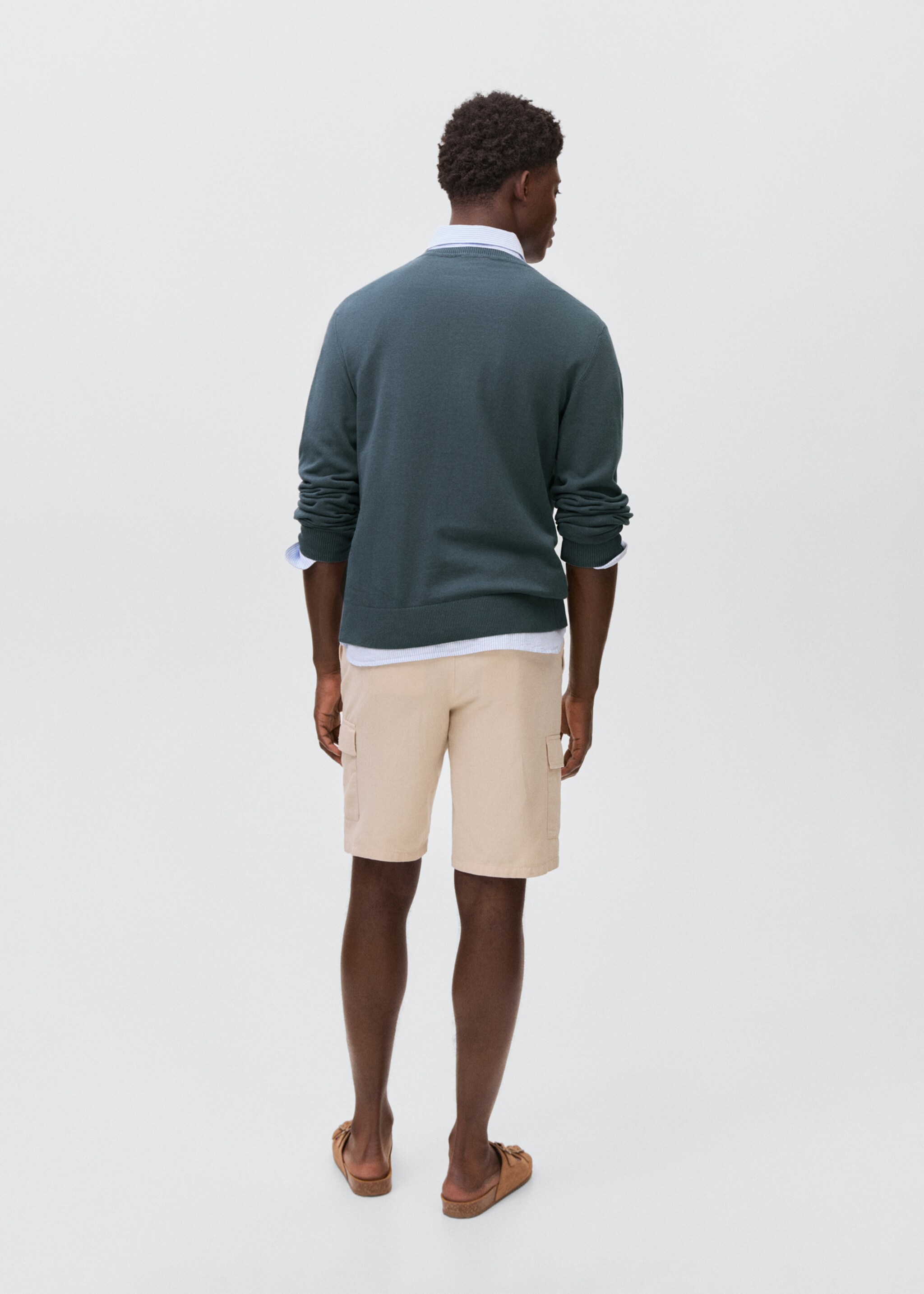 Pull-over maille coton - Verso de l’article