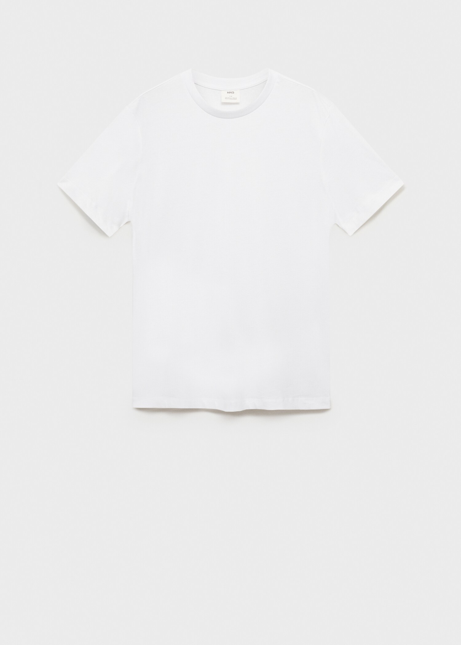 100% cotton slim-fit t-shirt - Article without model