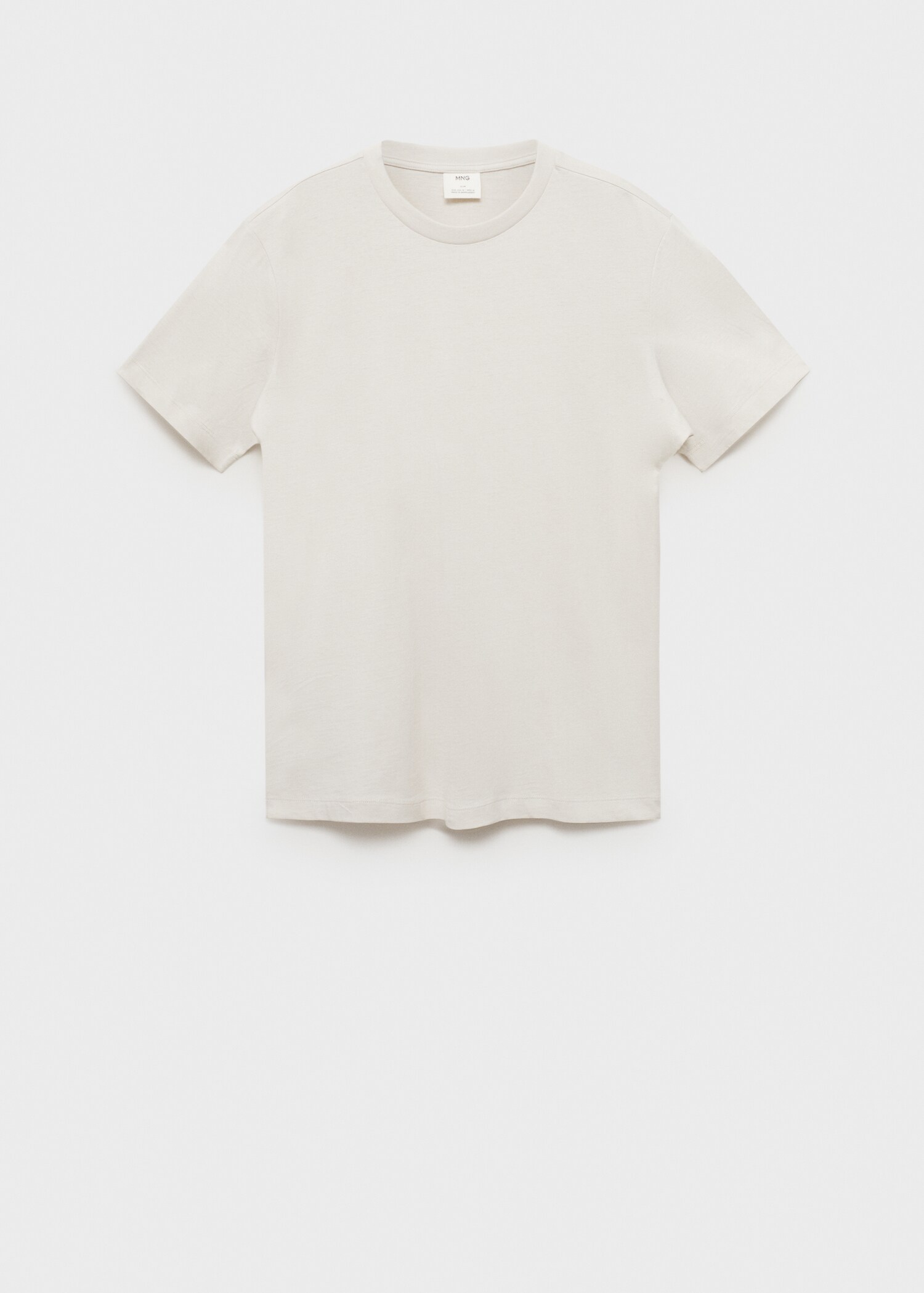 100% cotton slim-fit t-shirt - Article without model