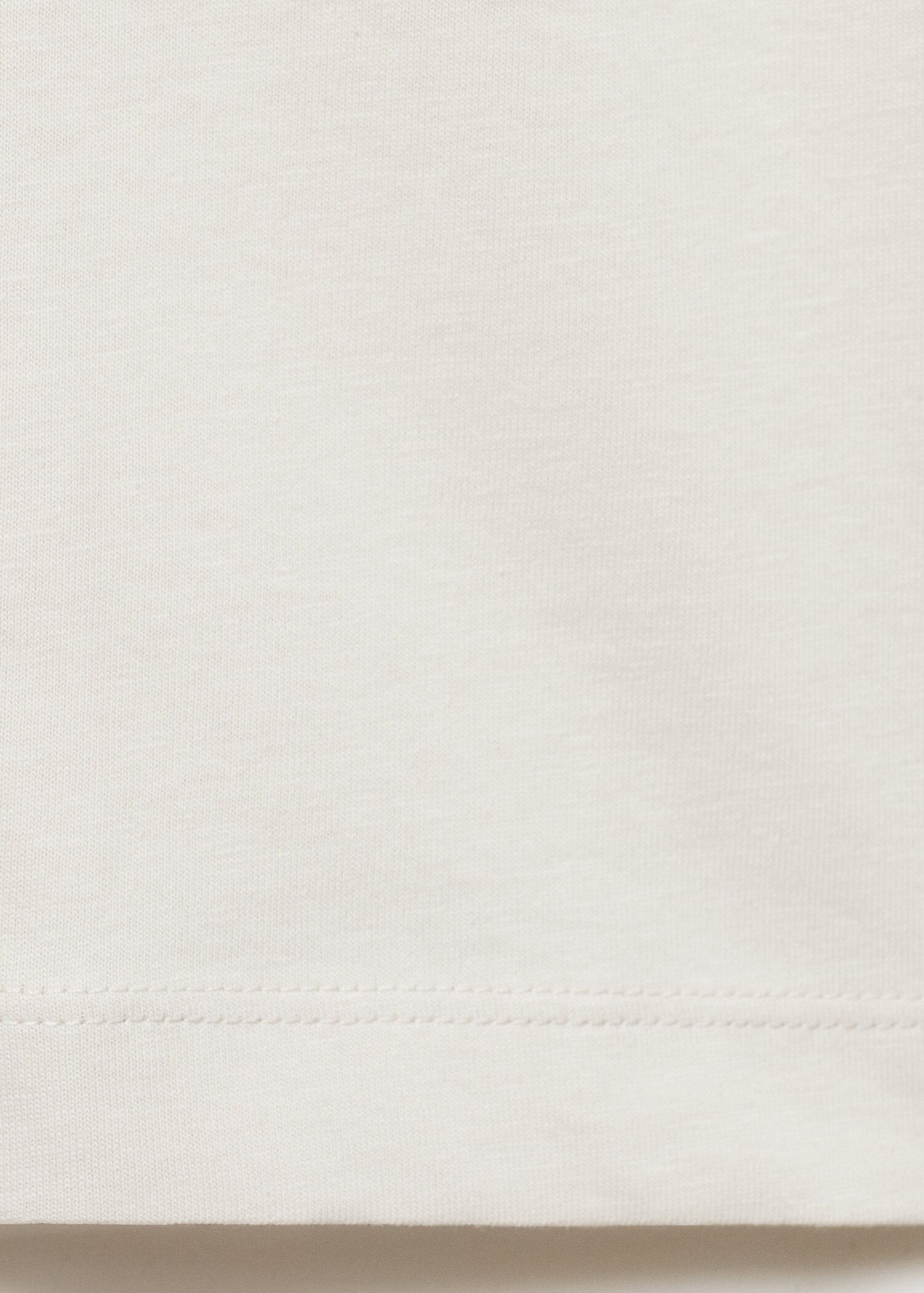 100% cotton slim-fit t-shirt - Details of the article 0