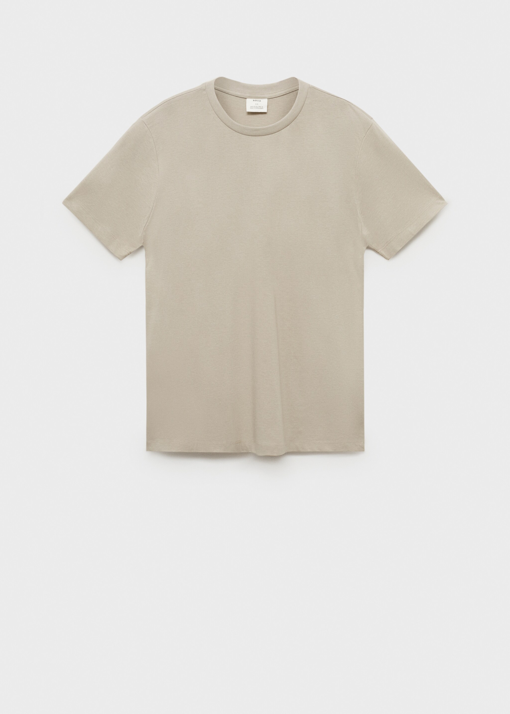 Camiseta slim fit 100% algodón - Artículo sin modelo