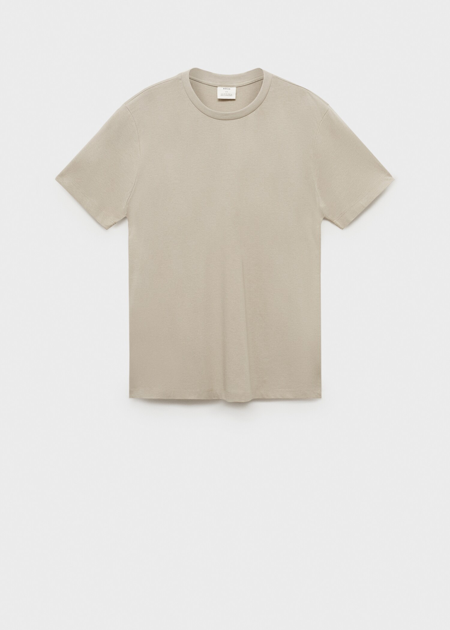 100% cotton slim-fit t-shirt - Article without model