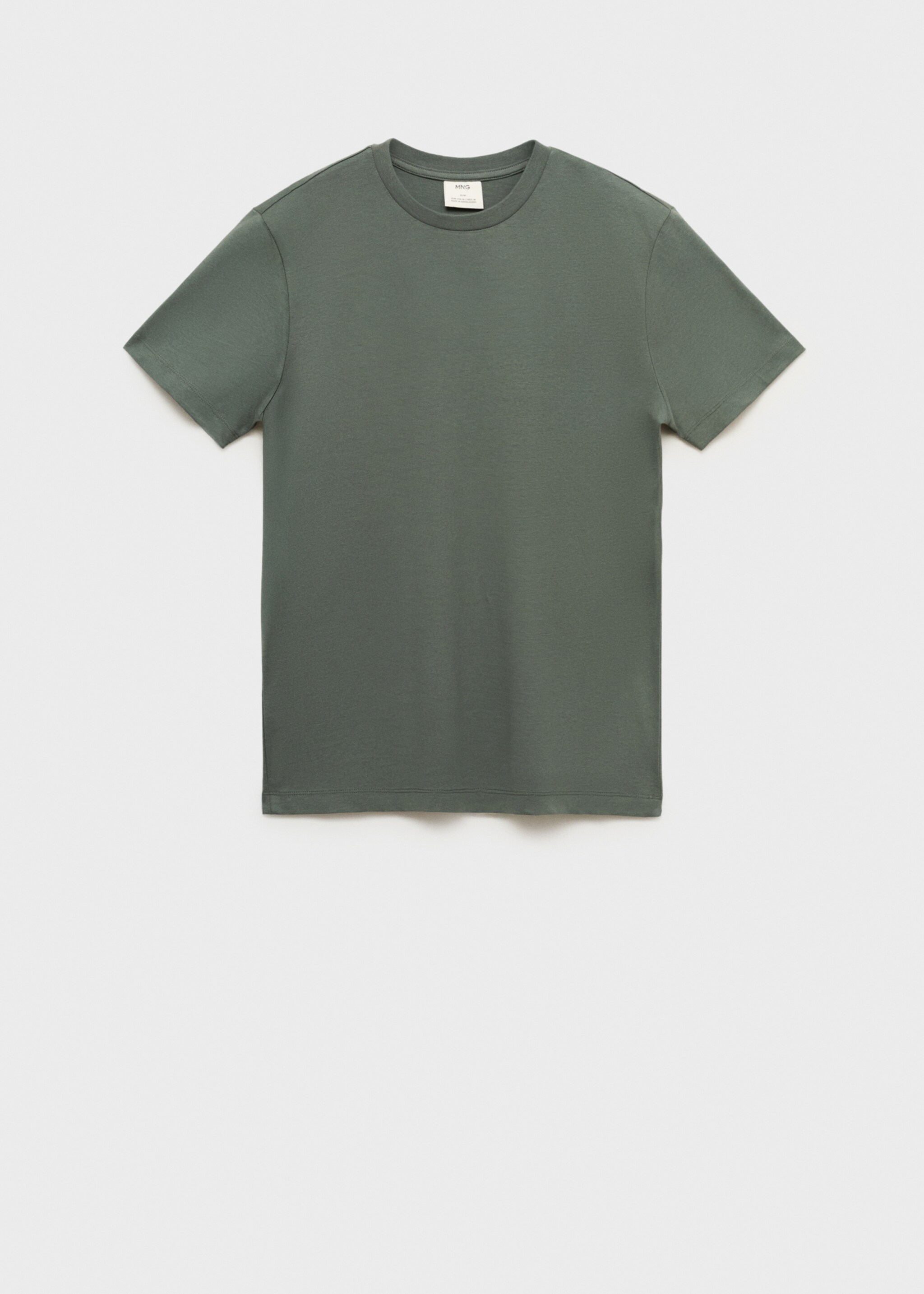 Camiseta slim fit 100% algodón - Artículo sin modelo
