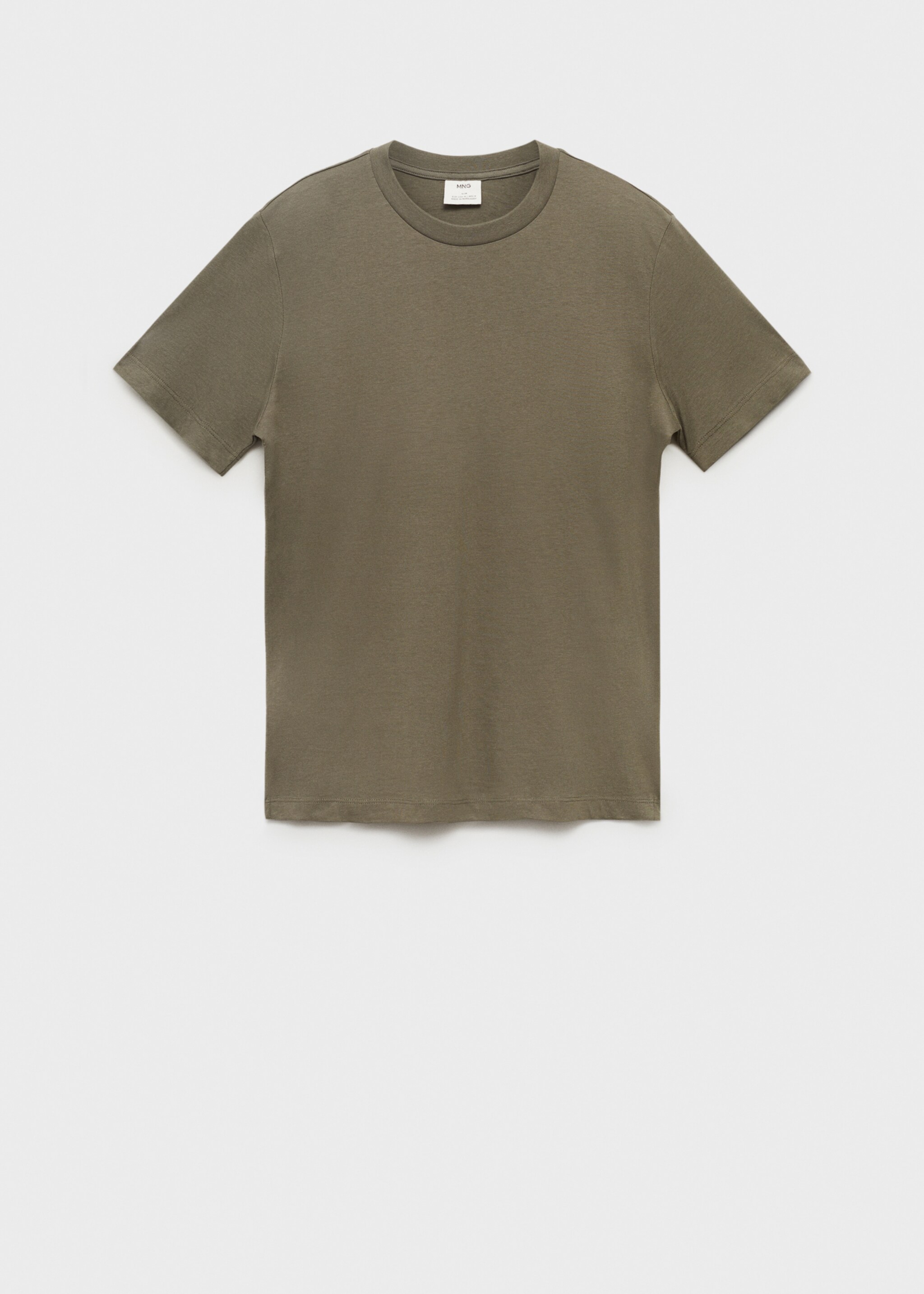 Camiseta slim fit 100% algodón - Artículo sin modelo