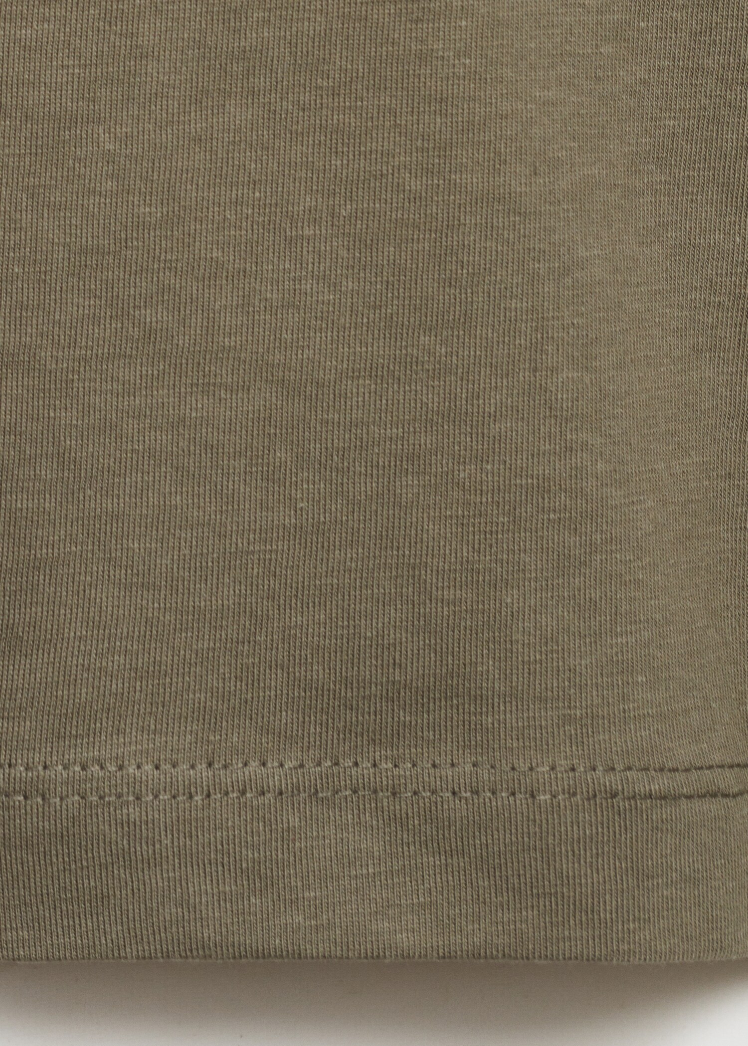 100% cotton slim-fit t-shirt - Details of the article 0