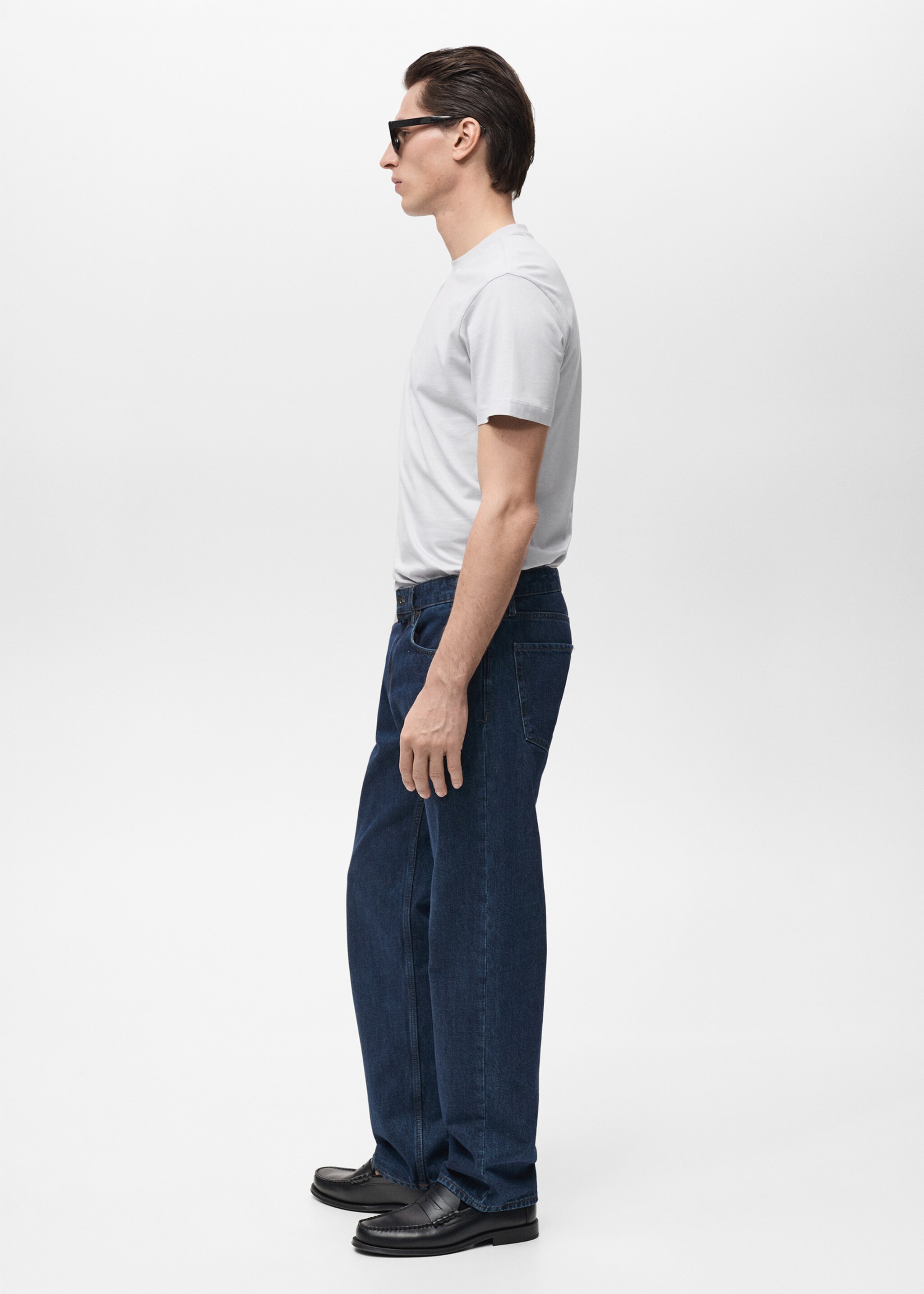 T-shirt slim-fit 100 % coton - Détail de l'article 2