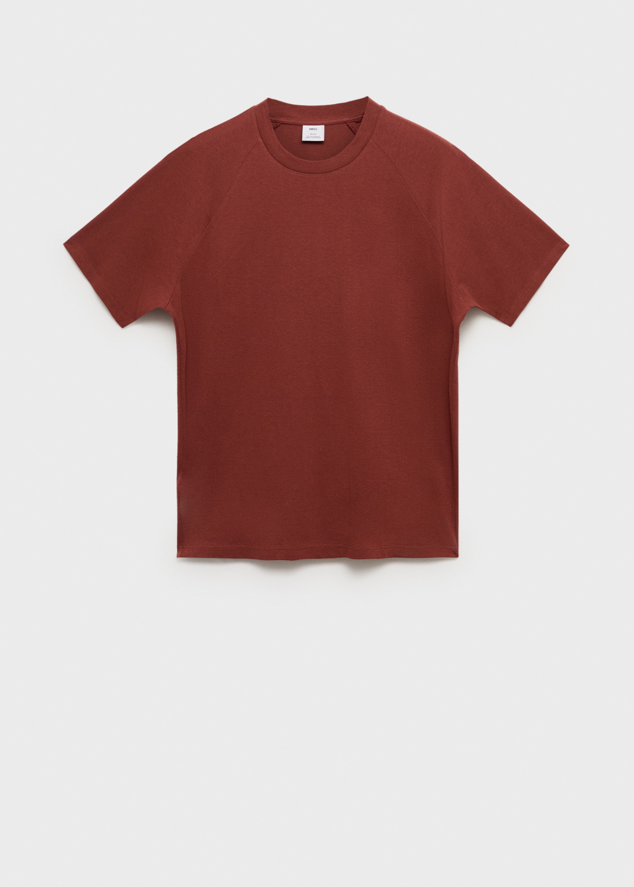 T-shirt coton lin relaxed-fit - Article sans modèle